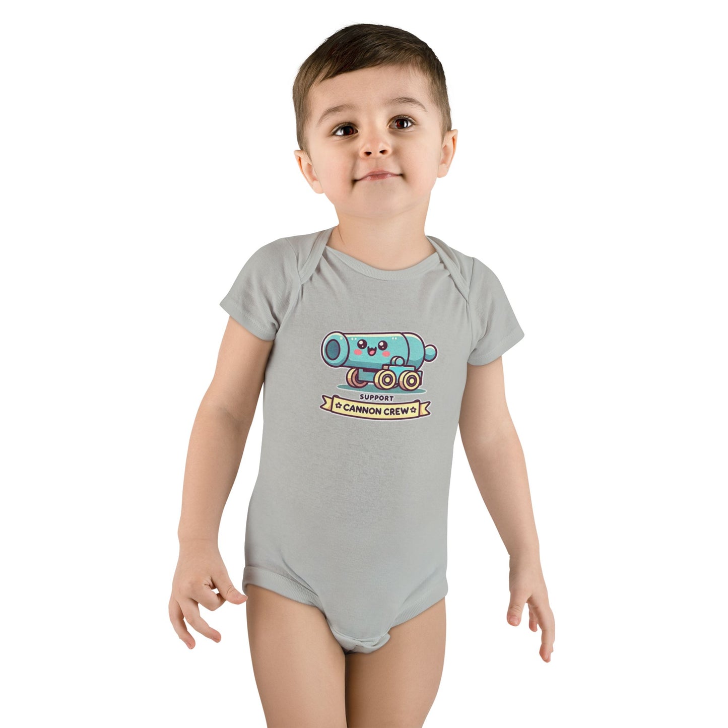 Blue Cannon Onesie