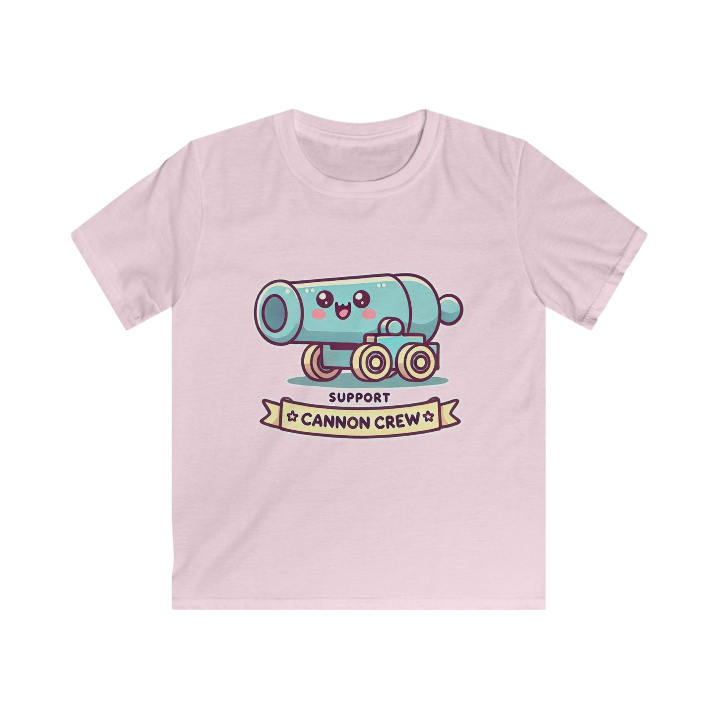 Blue Cannon Kids Softstyle Tee