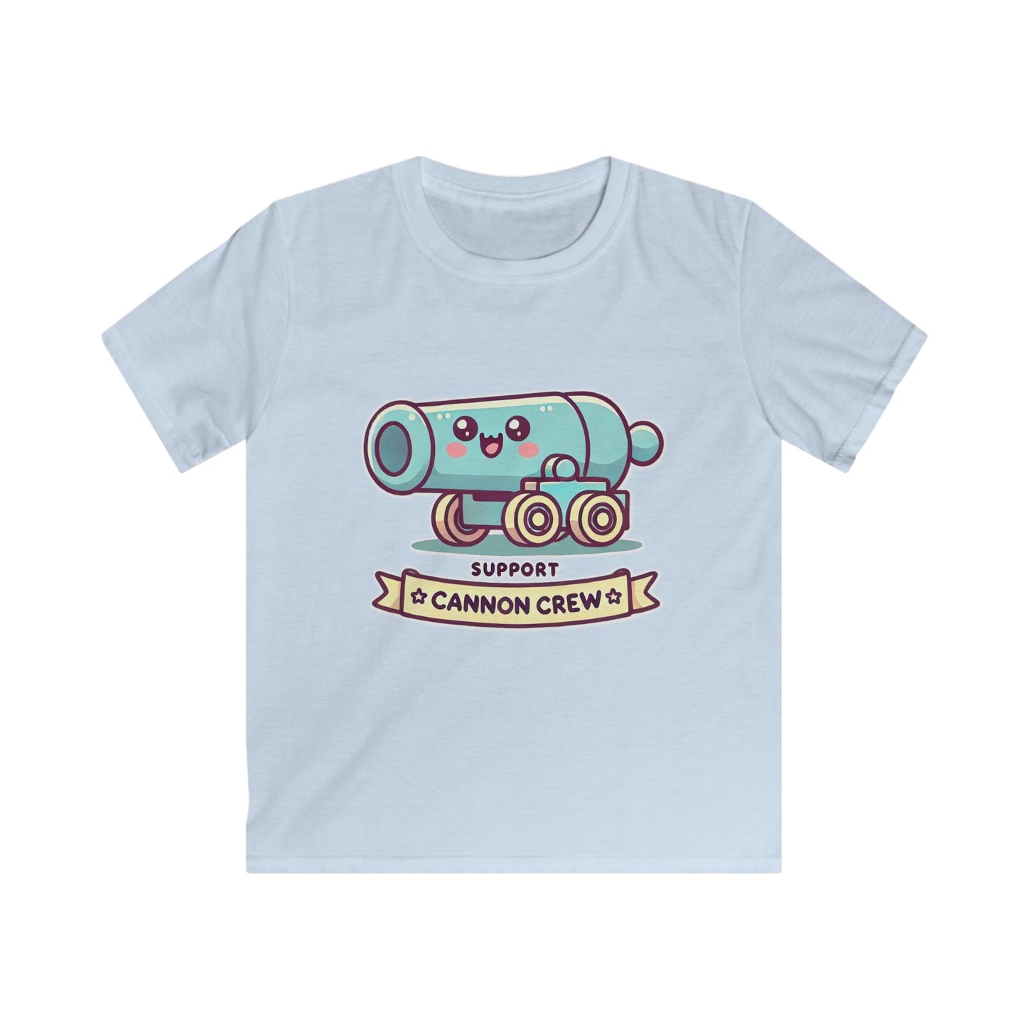 Blue Cannon Kids Softstyle Tee