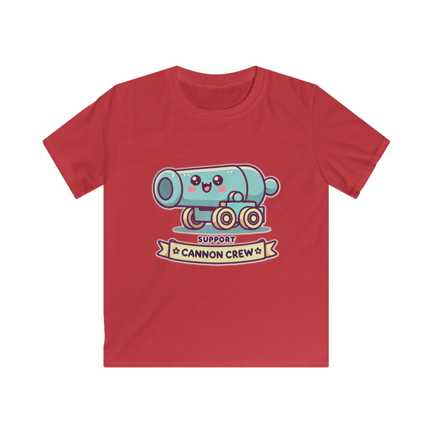 Blue Cannon Kids Softstyle Tee