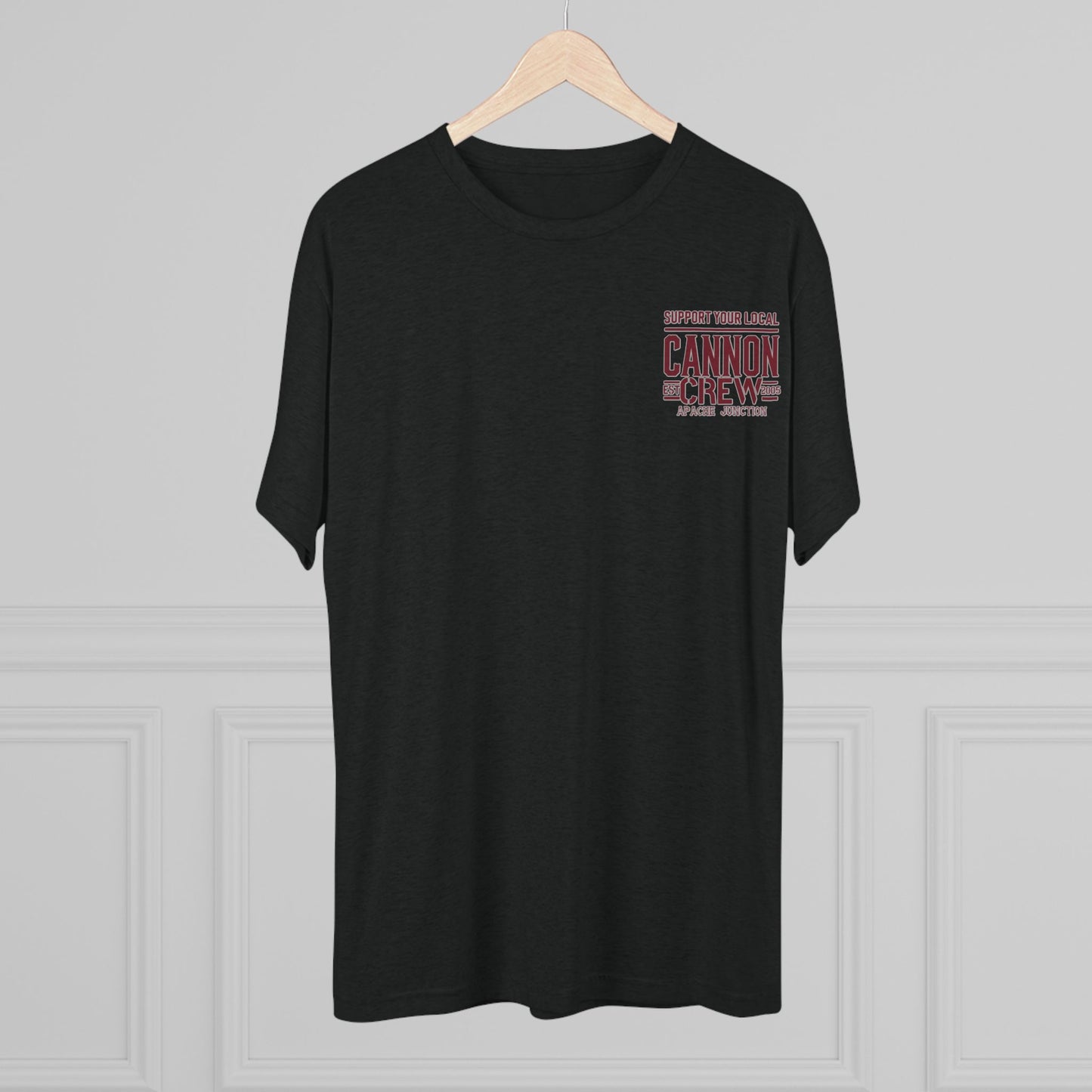 Ultra Soft Crew Tee - Support Cannon Crew Design