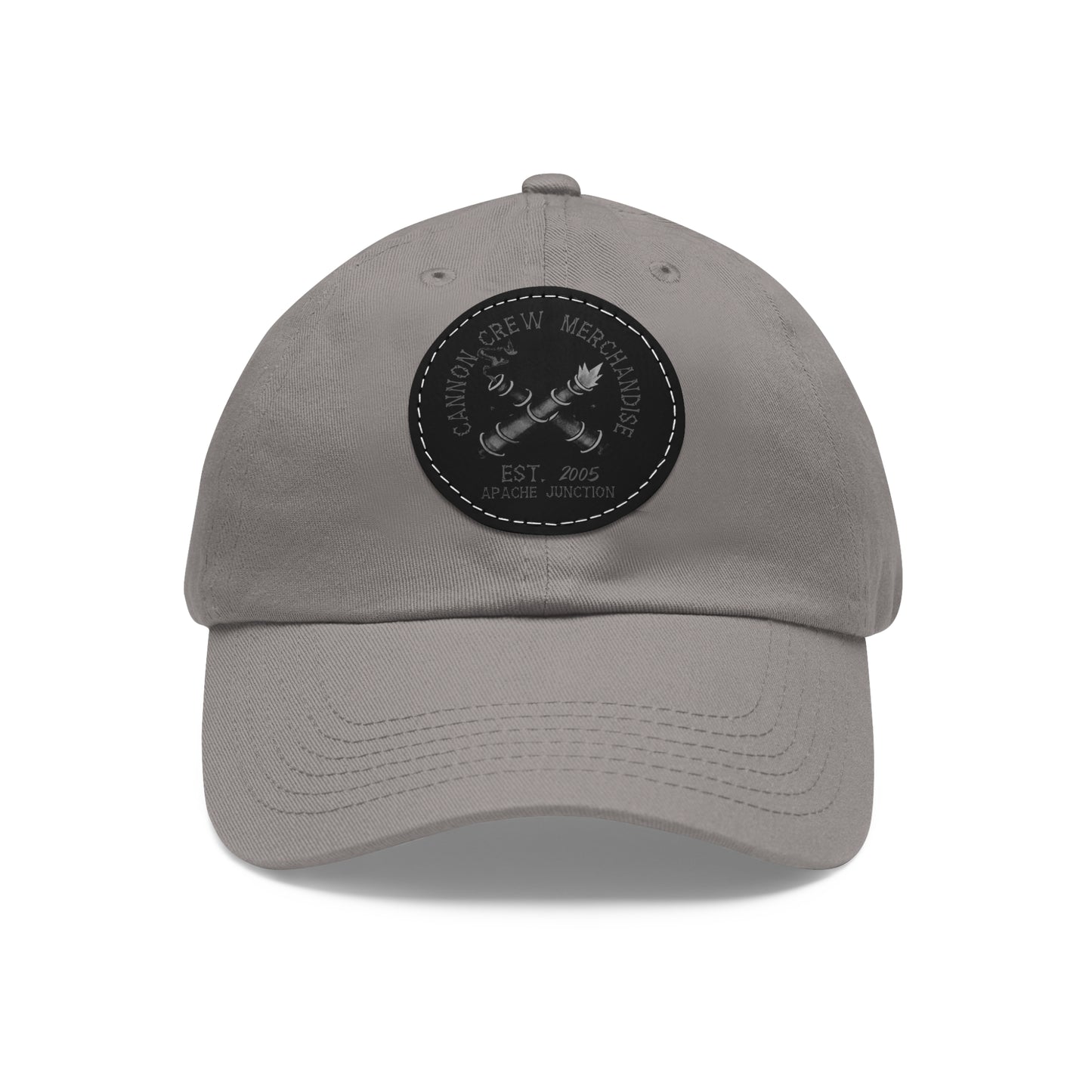 Cannon Crew Merchandise - Dad Hat with Leather Patch (Round)