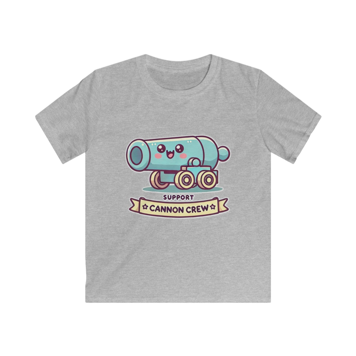Blue Cannon Kids Softstyle Tee