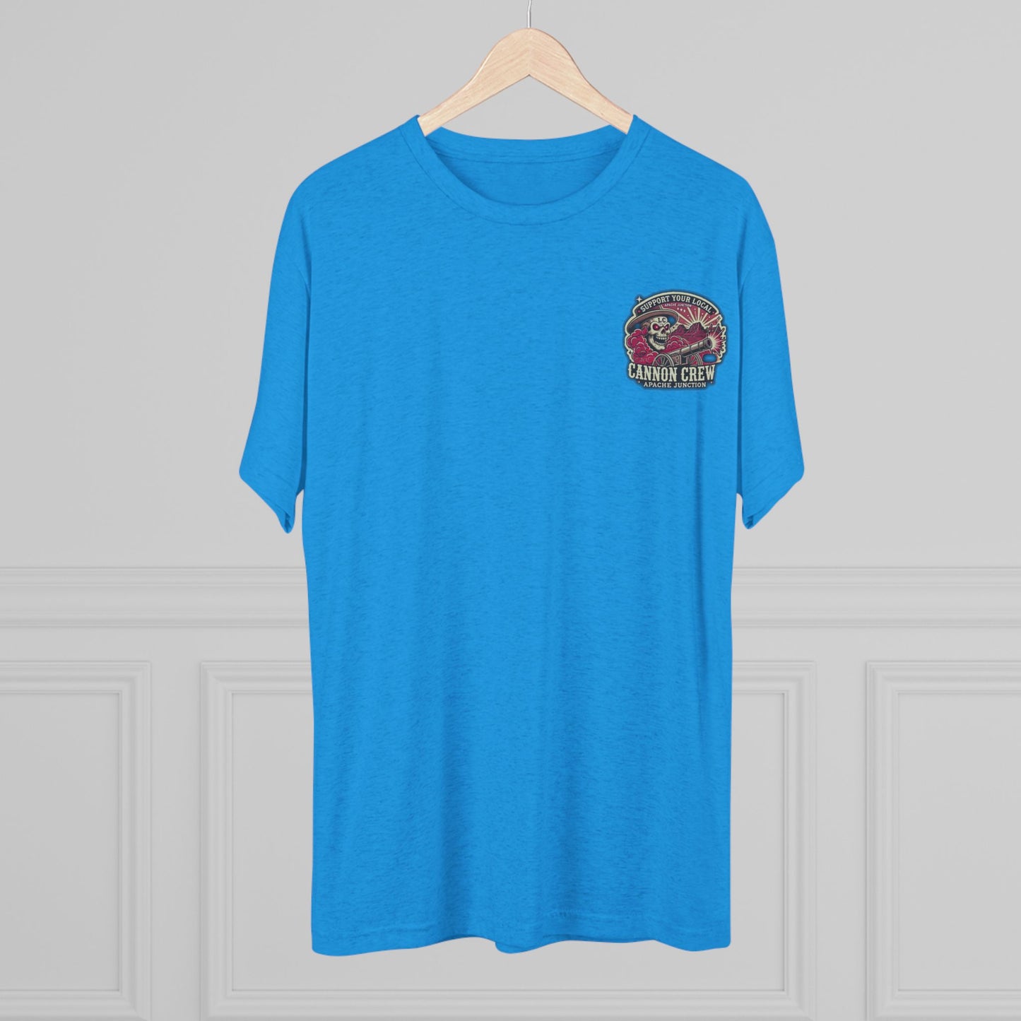 Support Your Local Cannon Crew - Apache Junction - Unisex Tri-Blend Crew Tee