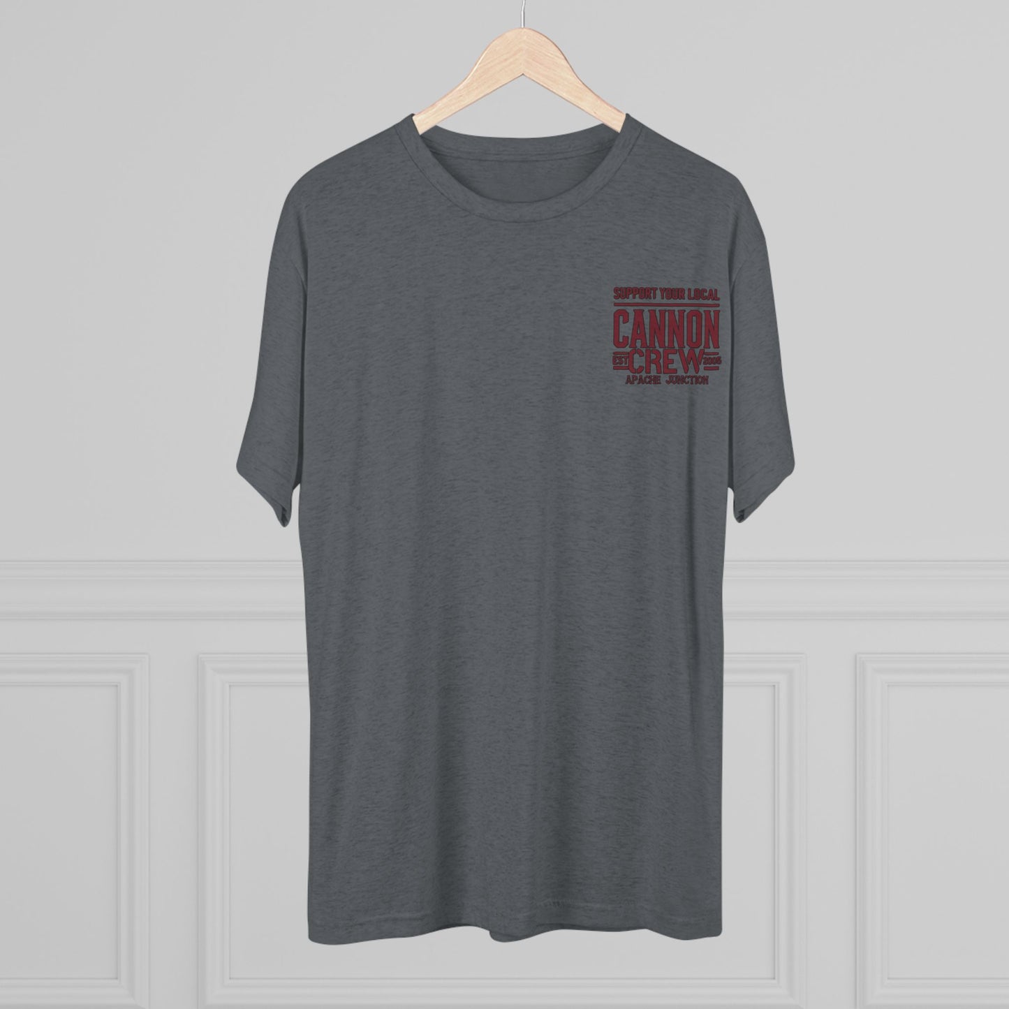 Ultra Soft Crew Tee - Support Cannon Crew Design