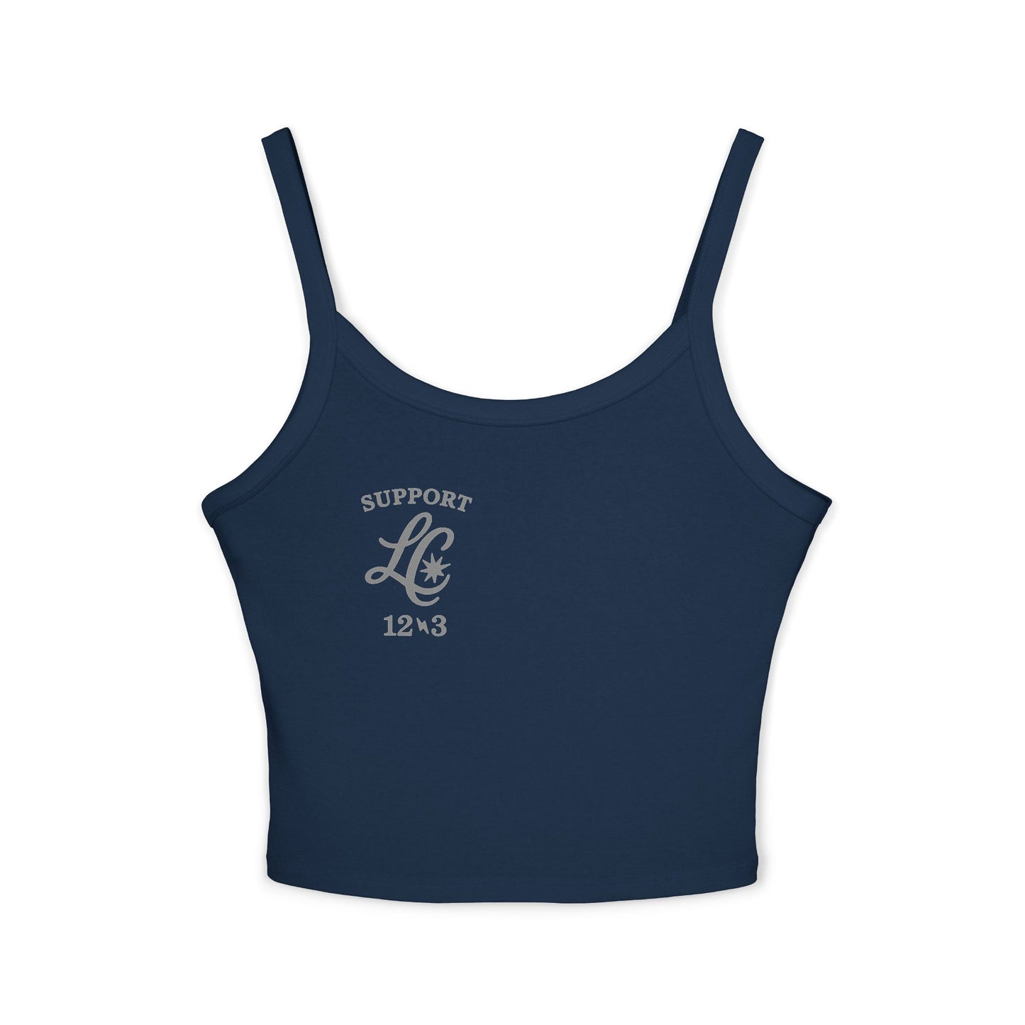 Support LC Women's Spaghetti Strap Tank Top - Casual and Trendy Summer Essential