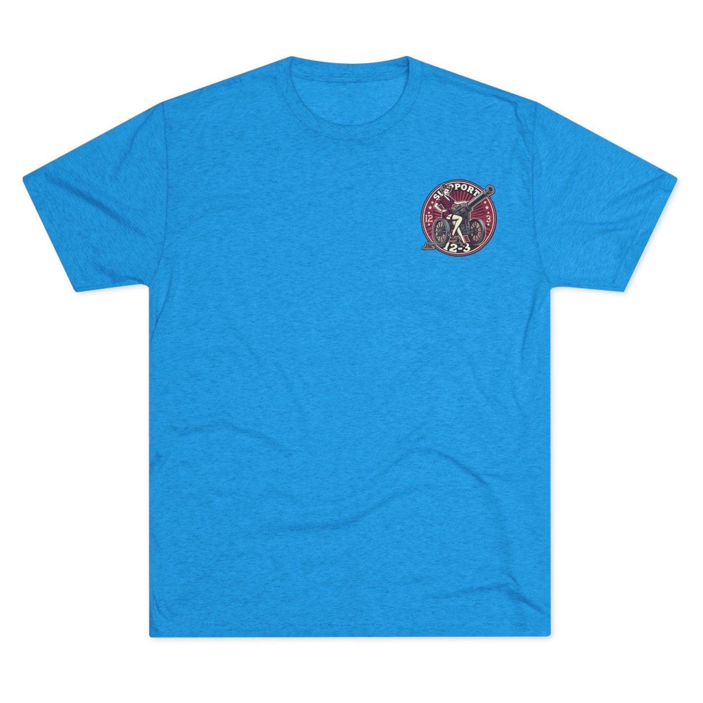 Ultra Soft Crew Tee - Cannon Pinup Design