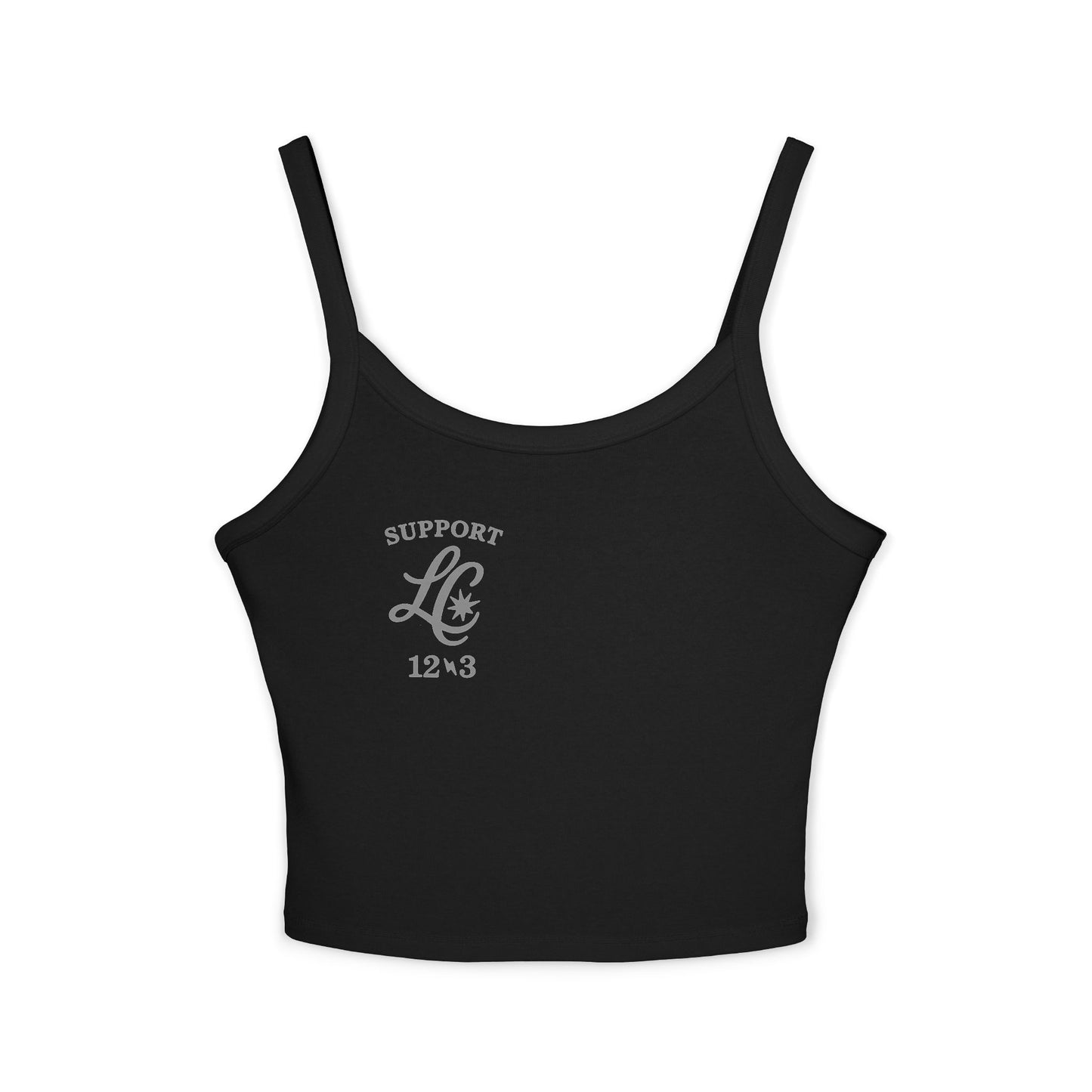 Support LC Women's Spaghetti Strap Tank Top - Casual and Trendy Summer Essential
