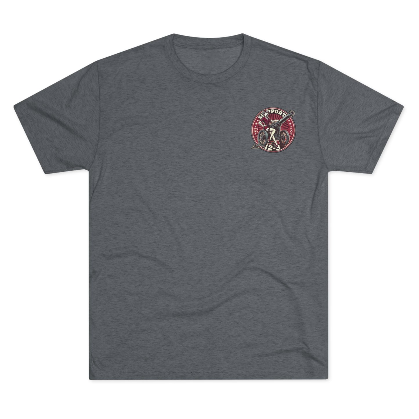 Ultra Soft Crew Tee - Cannon Pinup Design