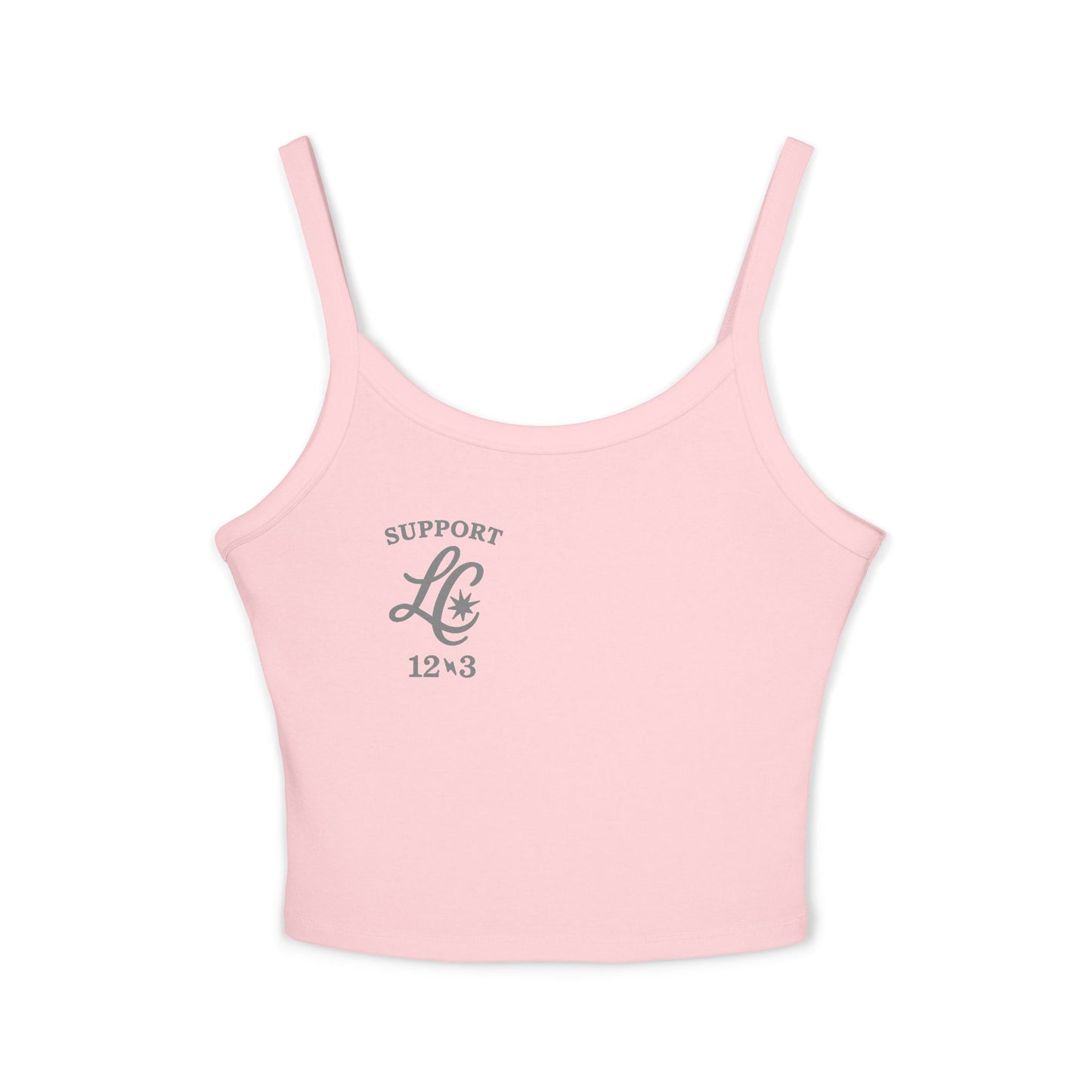 Support LC Women's Spaghetti Strap Tank Top - Casual and Trendy Summer Essential