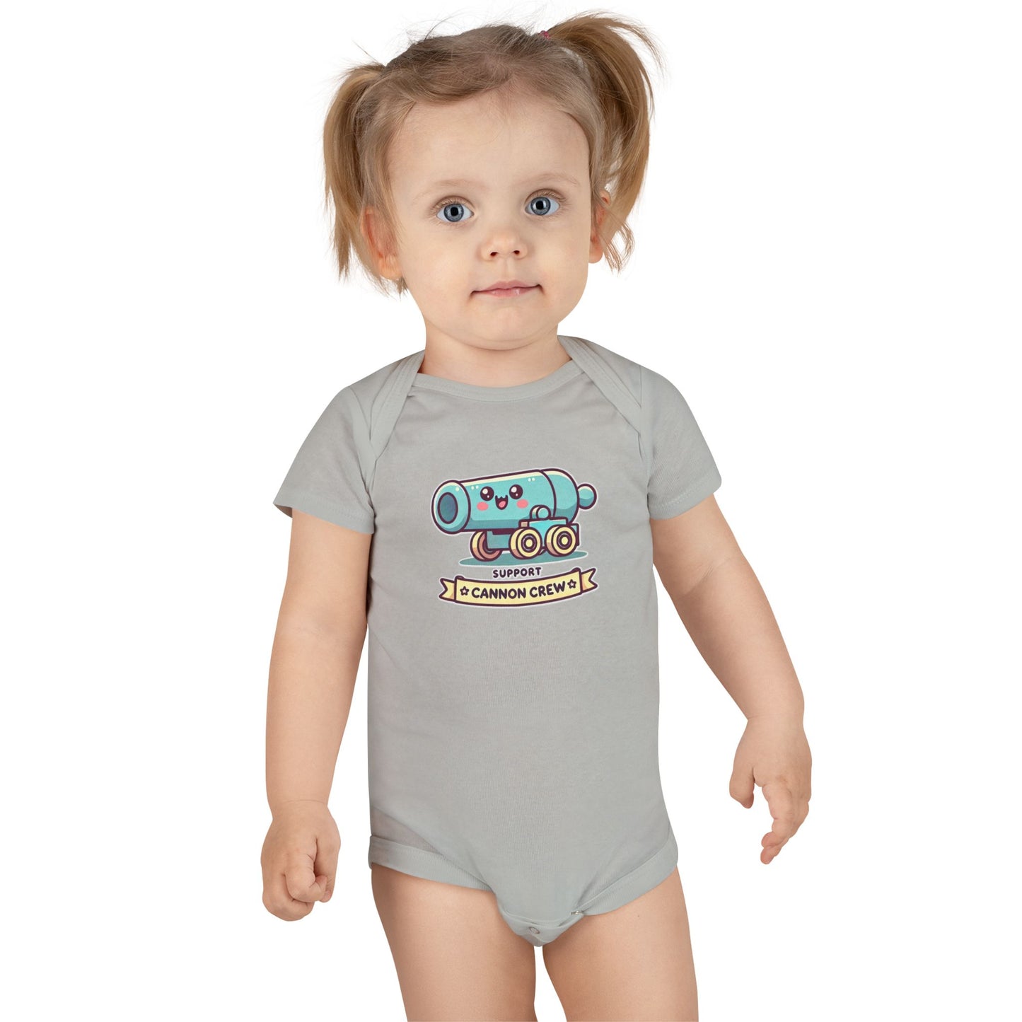 Blue Cannon Onesie