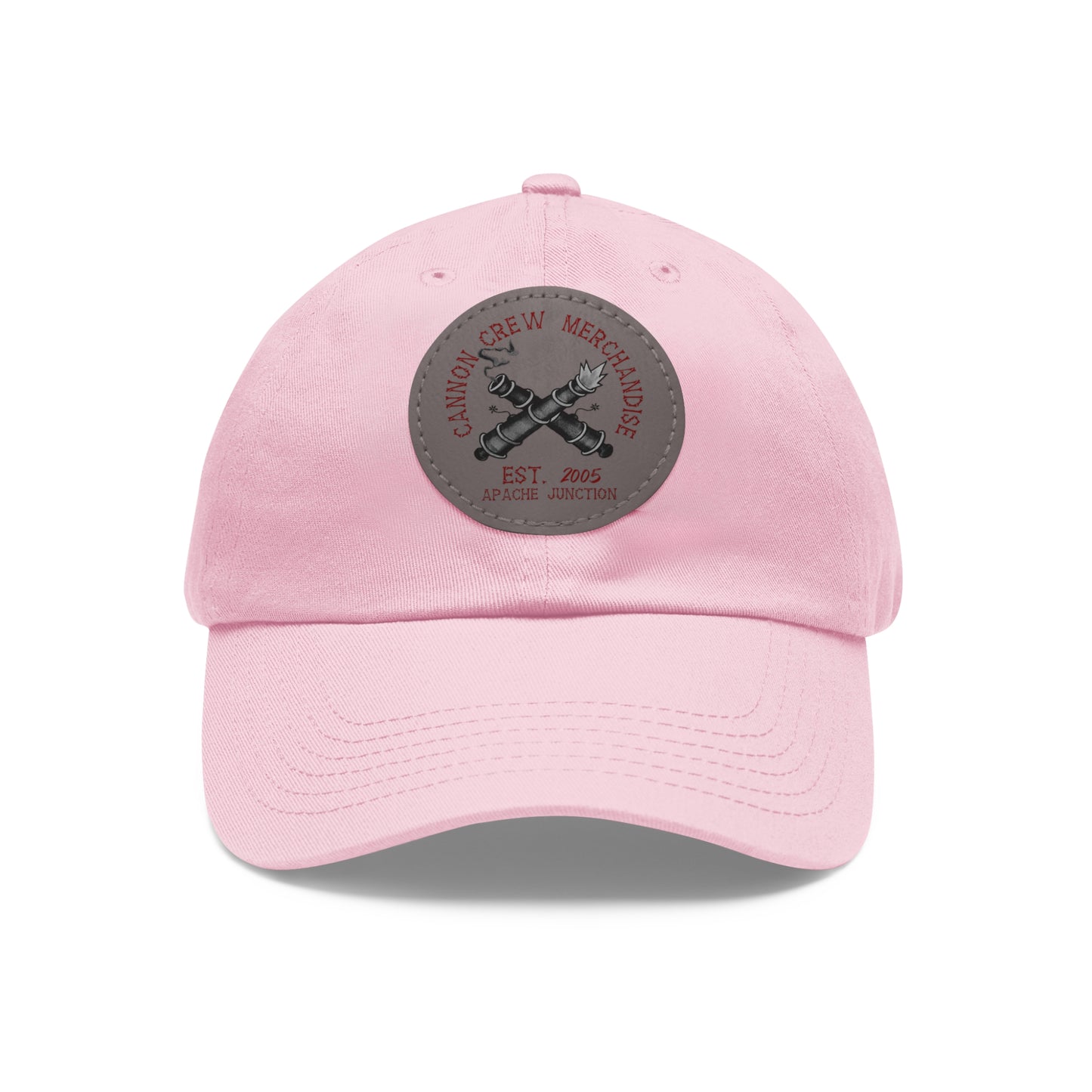 Cannon Crew Merchandise - Dad Hat with Leather Patch (Round)