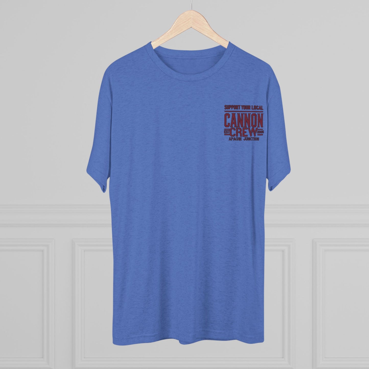 Ultra Soft Crew Tee - Support Cannon Crew Design