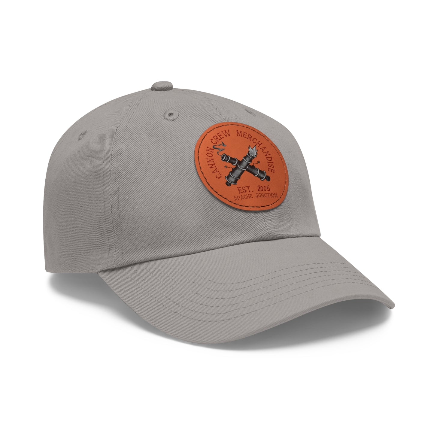 Cannon Crew Merchandise - Dad Hat with Leather Patch (Round)