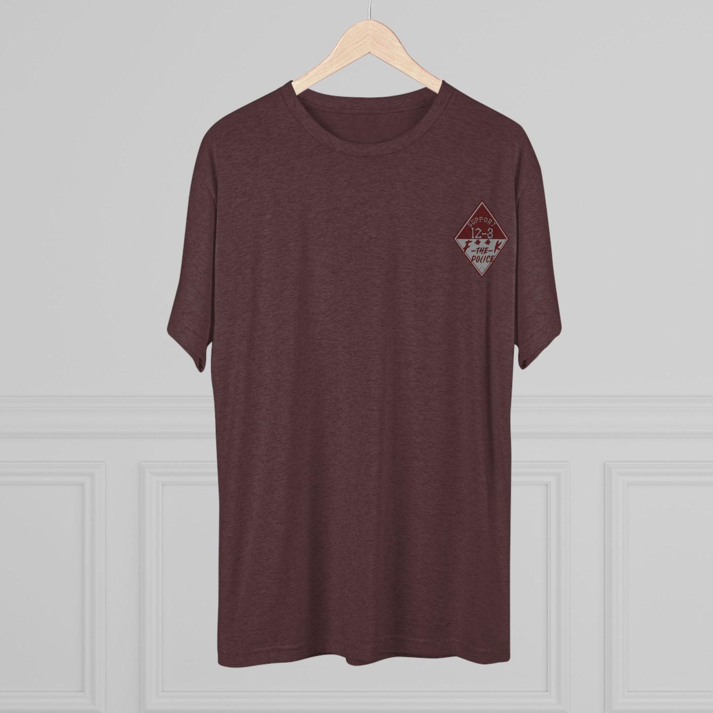 Support 12-3 F**K The Police T-Shirt