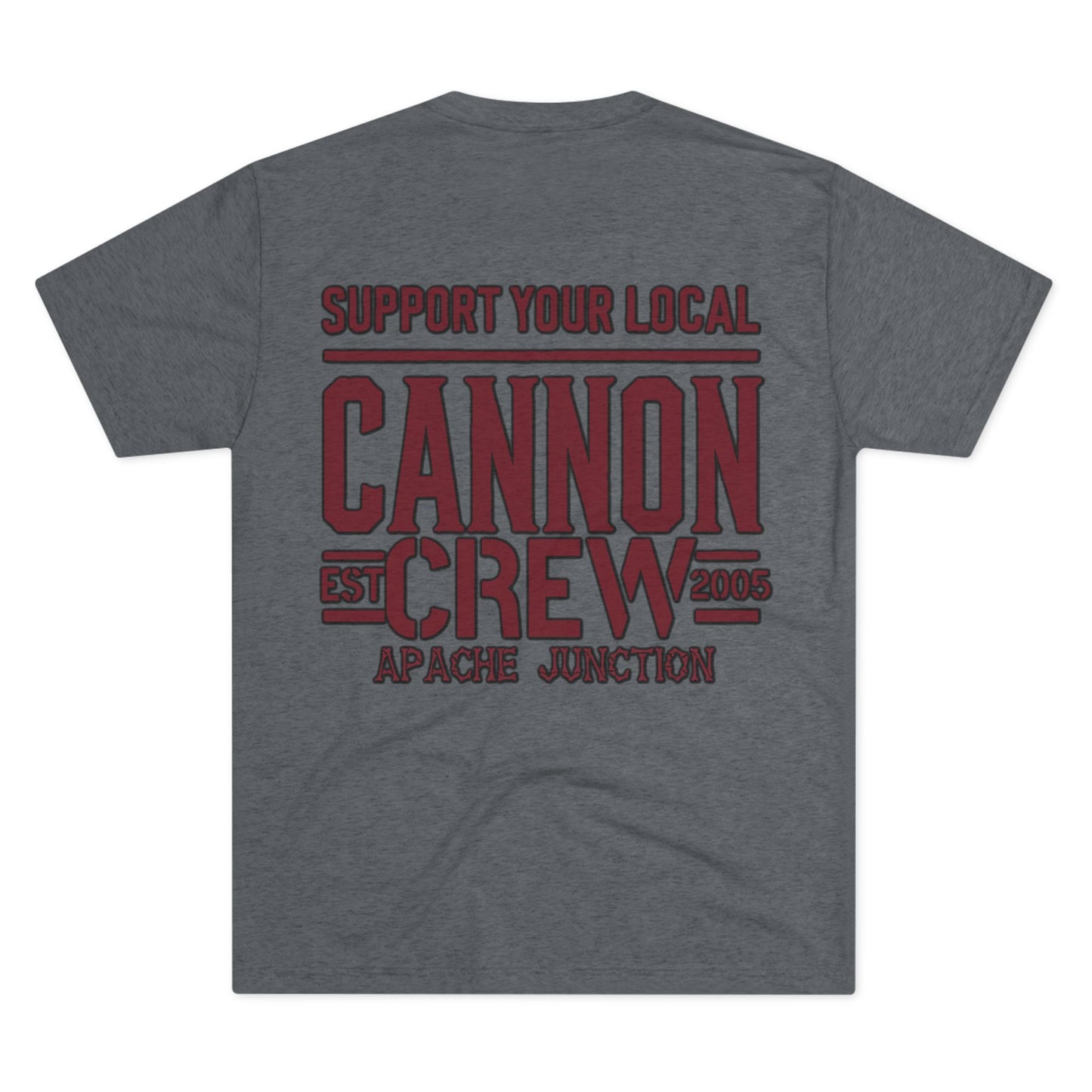 Ultra Soft Crew Tee - Support Cannon Crew Design