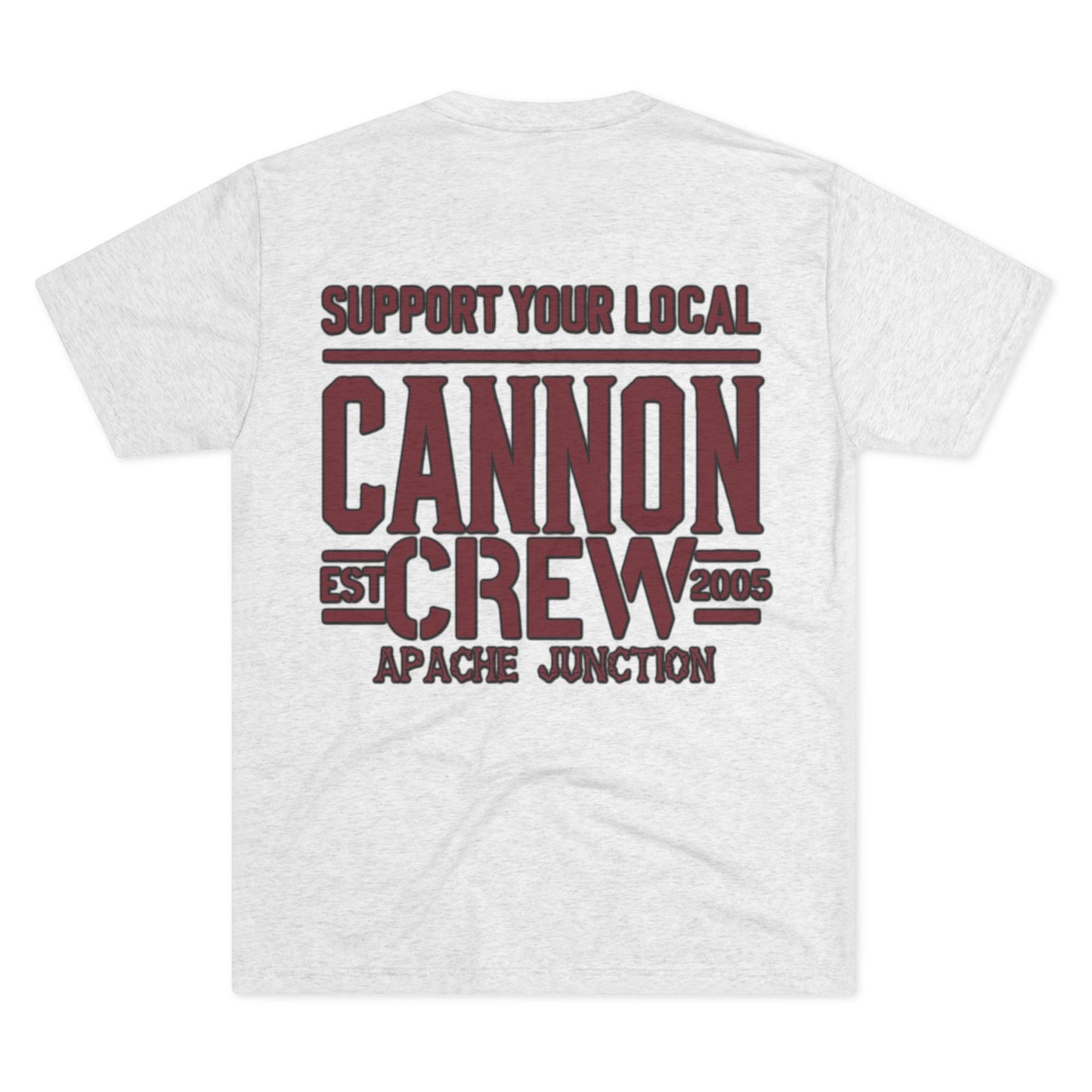 Ultra Soft Crew Tee - Support Cannon Crew Design