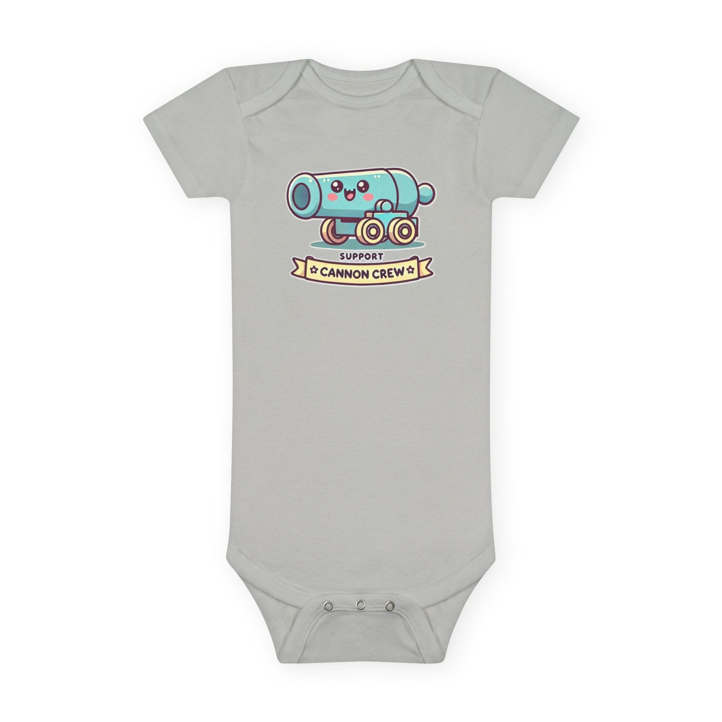 Blue Cannon Onesie