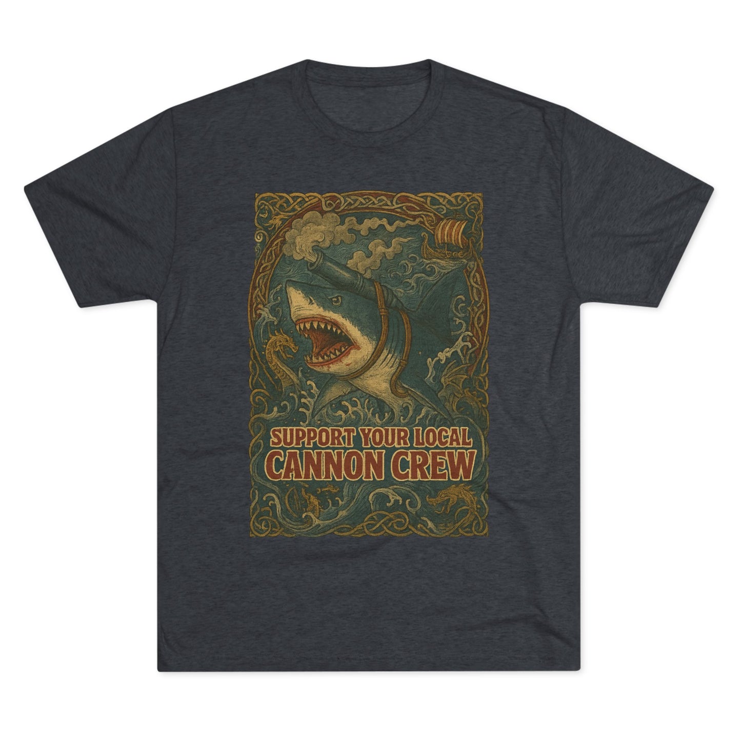 Shark Cannon Crew Ultra Soft Tee