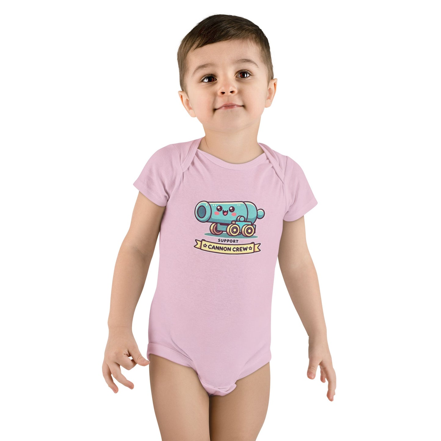 Blue Cannon Onesie