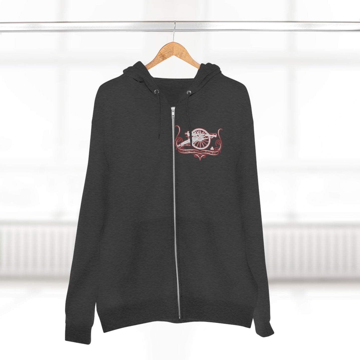Cannons Script Zip Hoodie