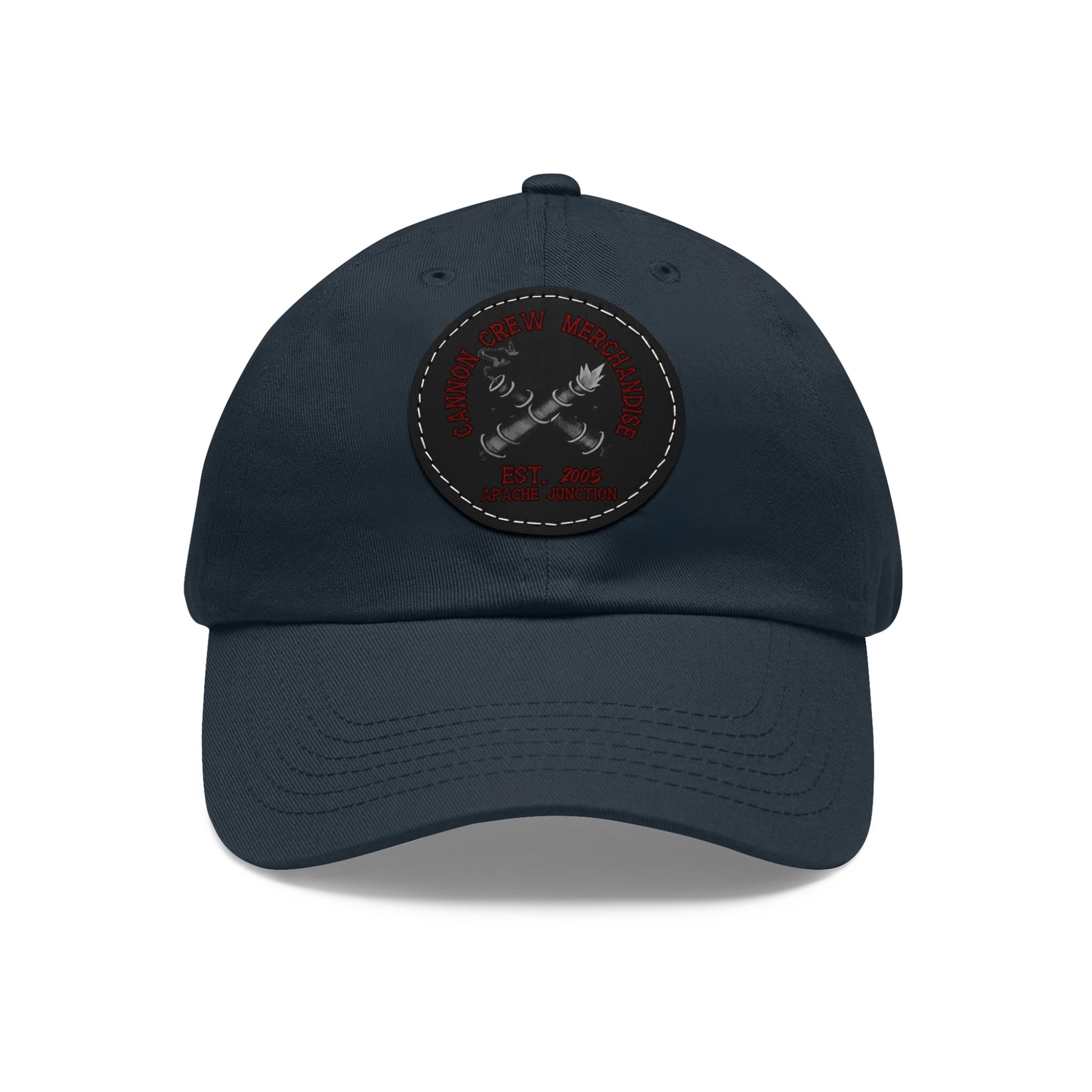 Cannon Crew Merchandise - Dad Hat with Leather Patch (Round)