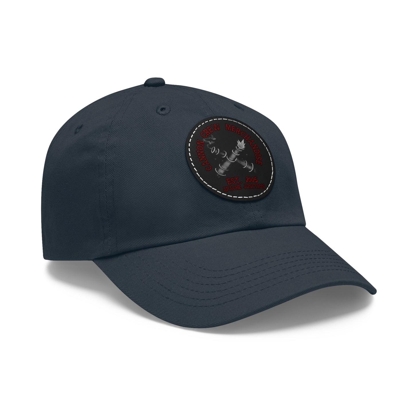 Cannon Crew Merchandise - Dad Hat with Leather Patch (Round)