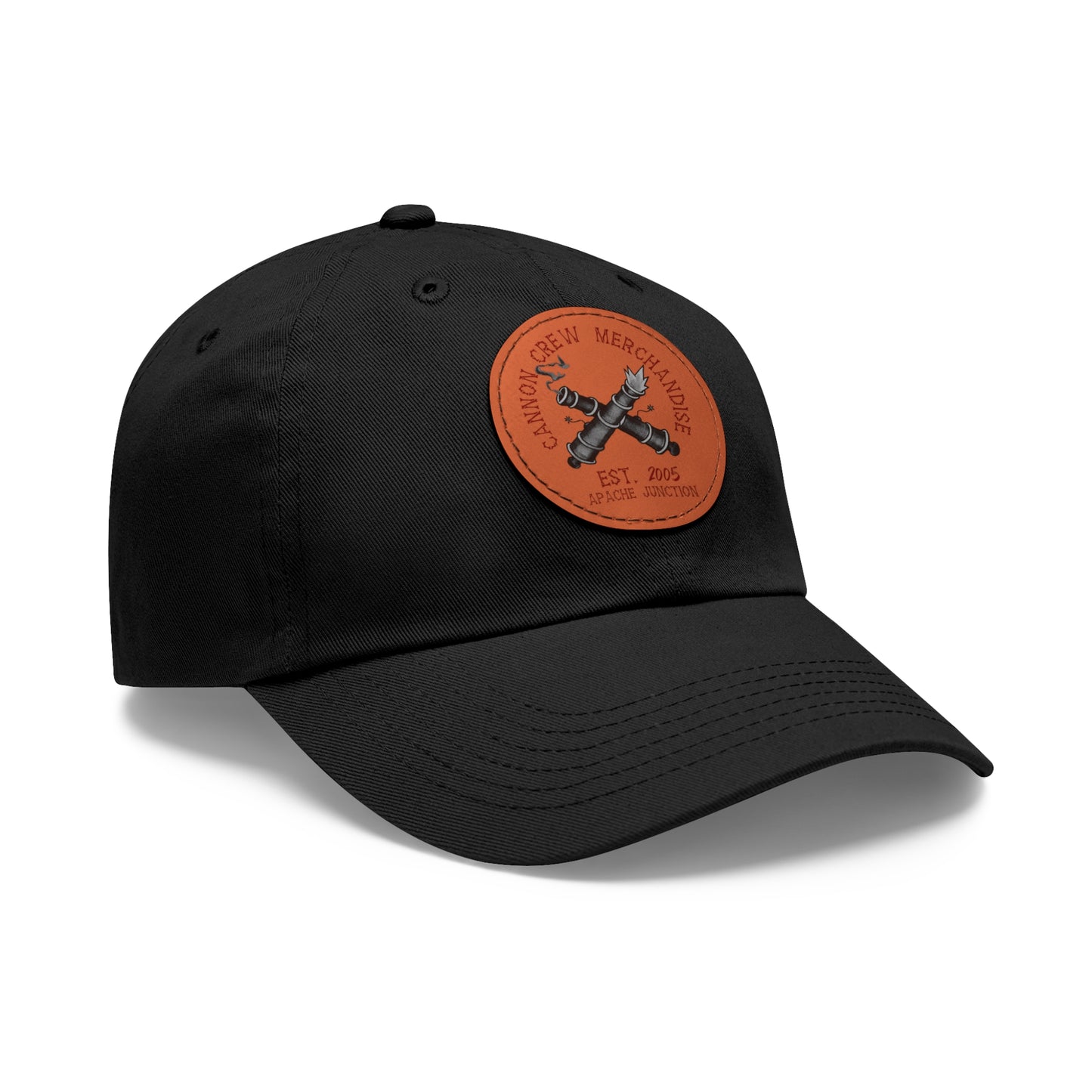 Cannon Crew Merchandise - Dad Hat with Leather Patch (Round)