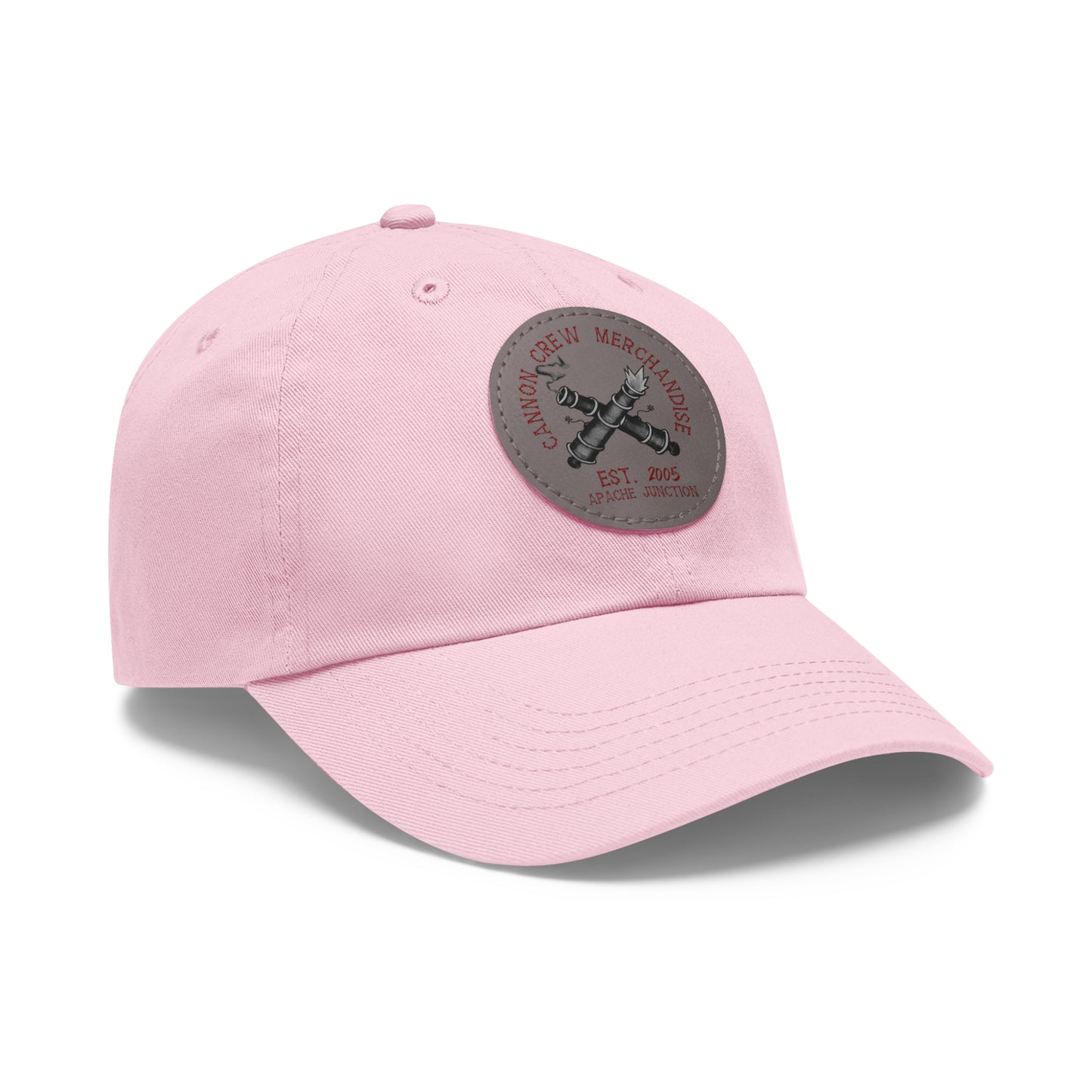 Cannon Crew Merchandise - Dad Hat with Leather Patch (Round)