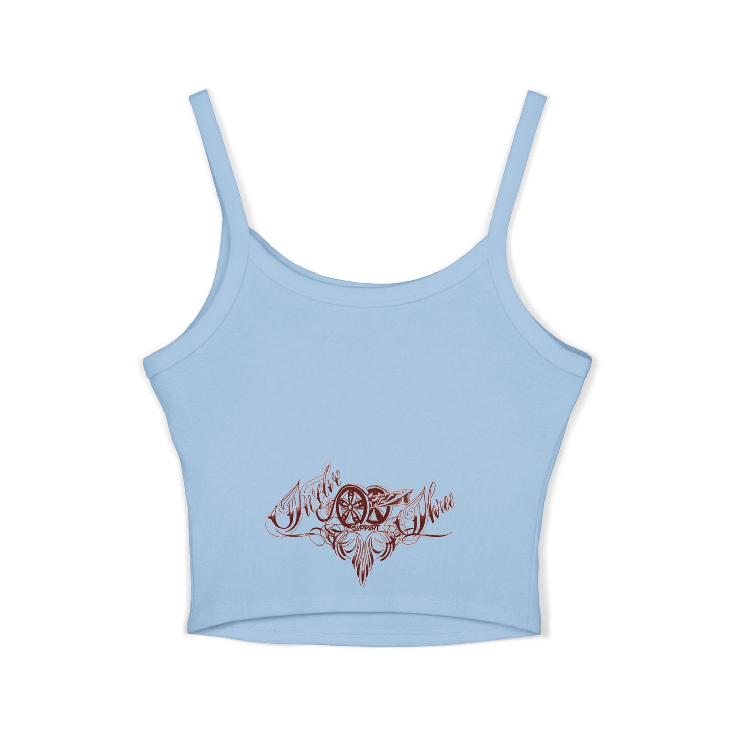 Support LC Women's Spaghetti Strap Tank Top - Casual and Trendy Summer Essential