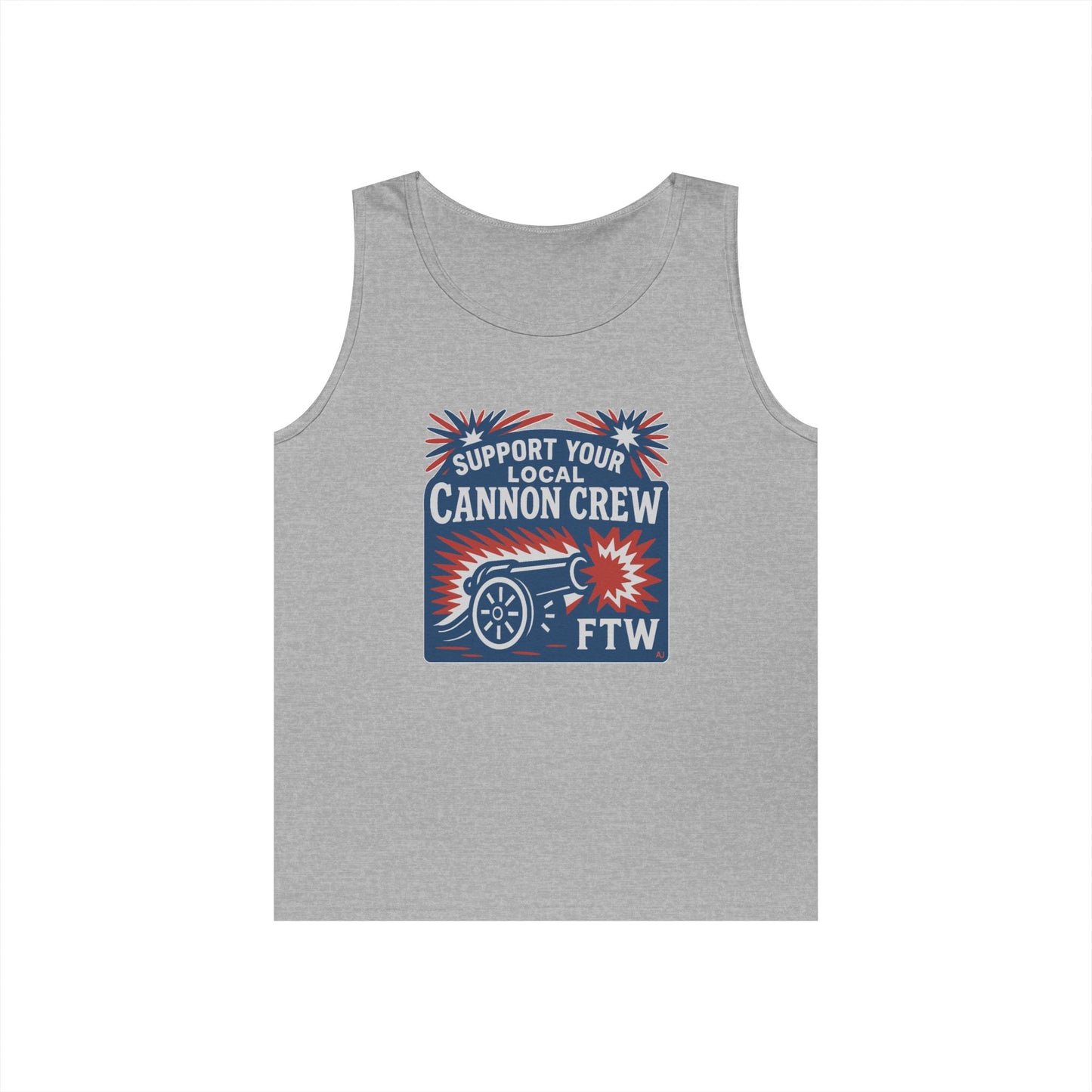 Support Your Local Cannon Crew Tank Top