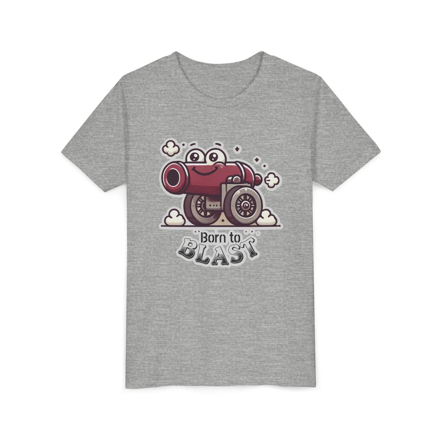 Maroon Cannon Kids Softstyle Tee