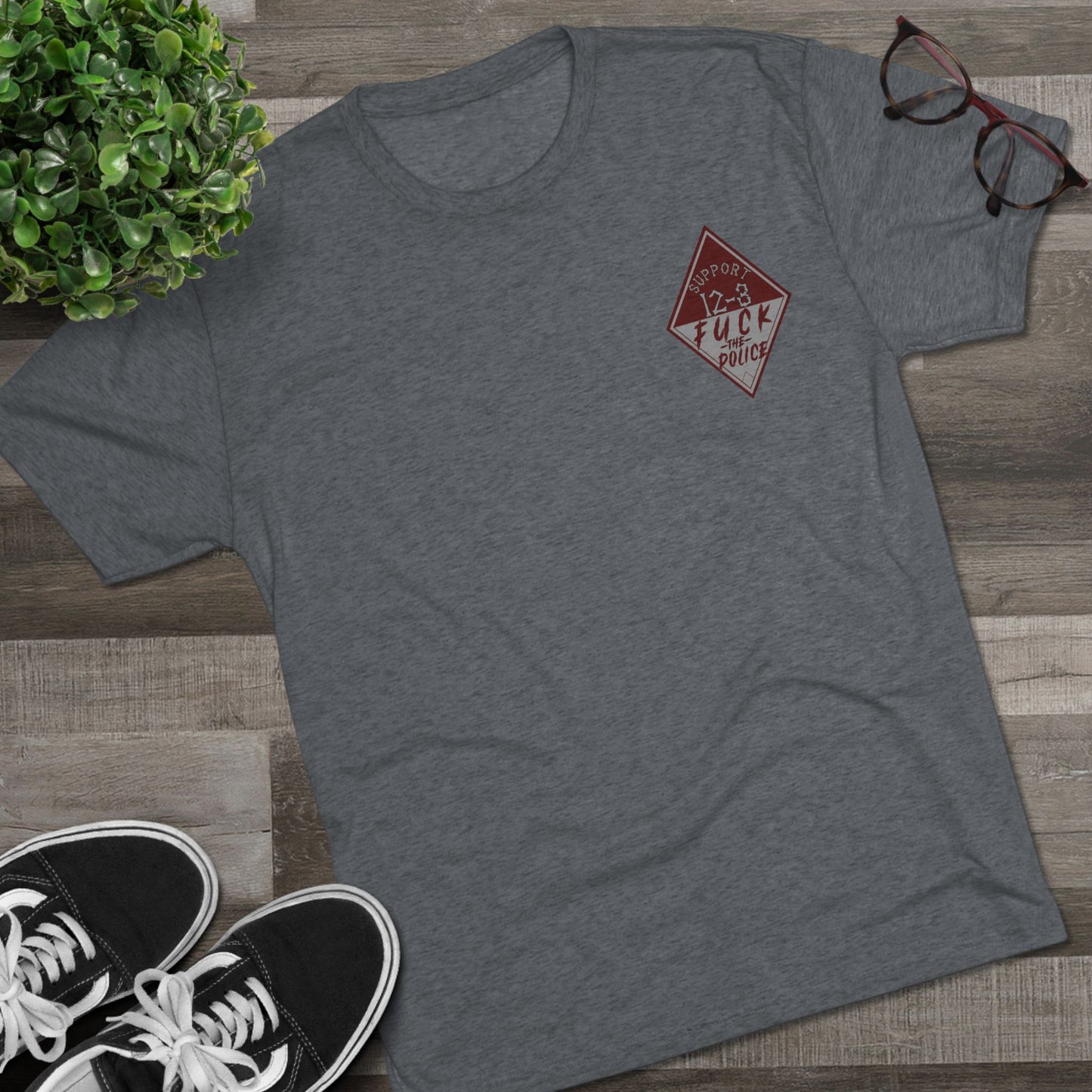 Support 12-3 FUCK THE POLICE t-shirt
