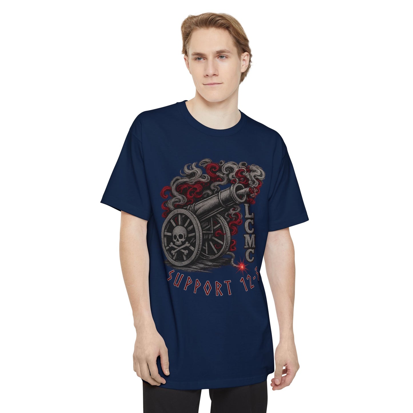 LCMC Cannon Graphic T-Shirt — Smokin' (Beefy Sizes)