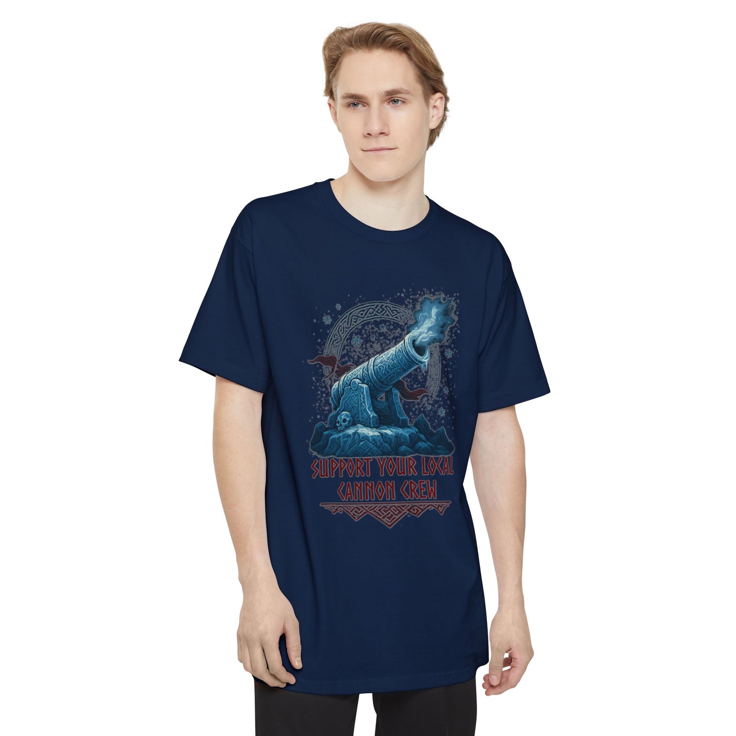 Support Your Local Cannon Crew - Ice Cannon T-Shirt (Beefy Size)