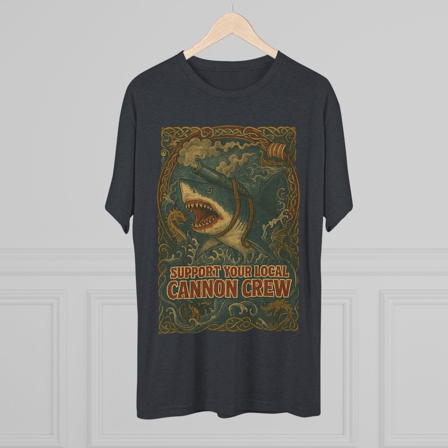 Shark Cannon Crew Ultra Soft Tee