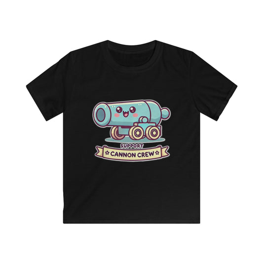 Blue Cannon Kids Softstyle Tee