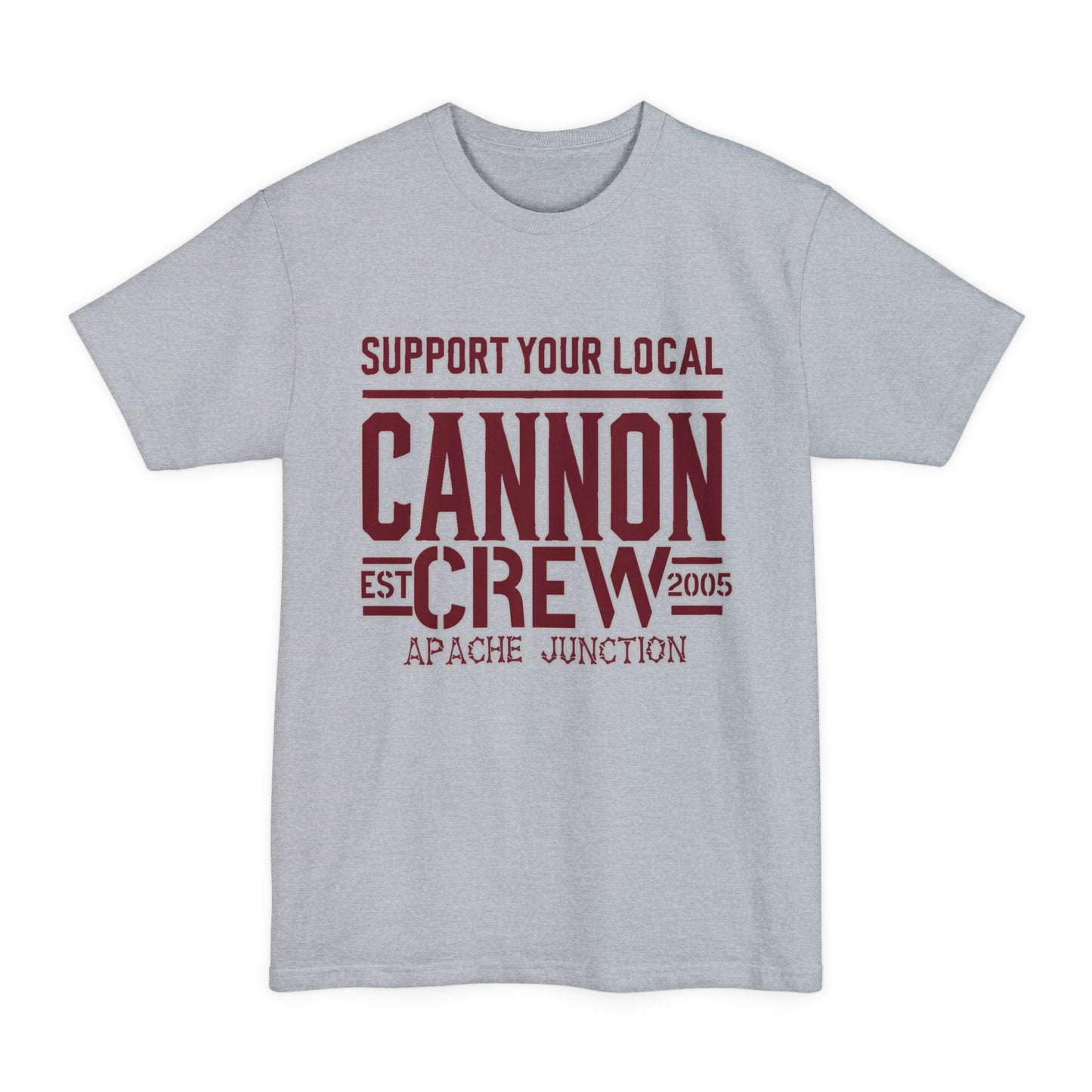 Support Your Local Cannon Crew T-Shirt — Apache Junction Established 2005