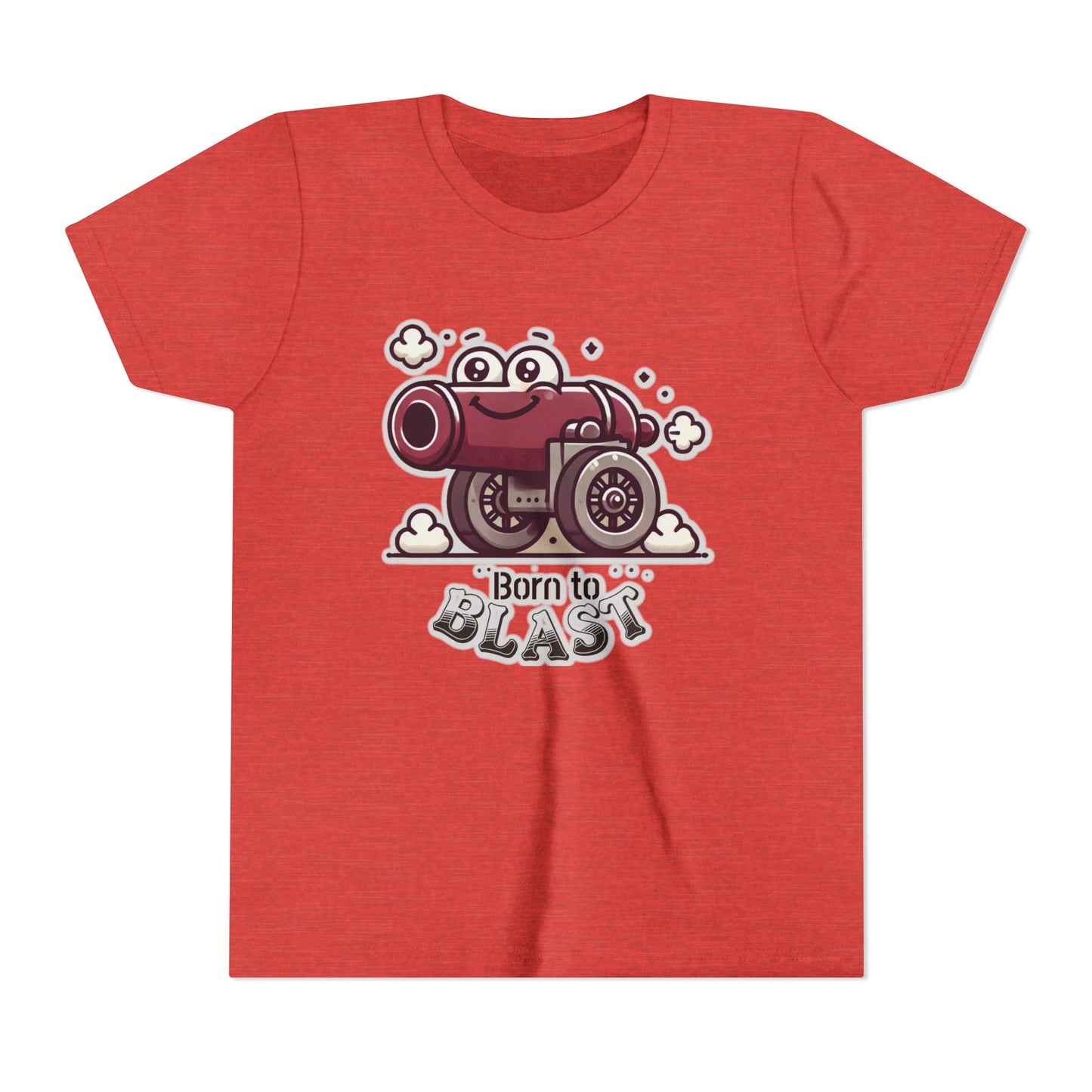 Maroon Cannon Kids Softstyle Tee