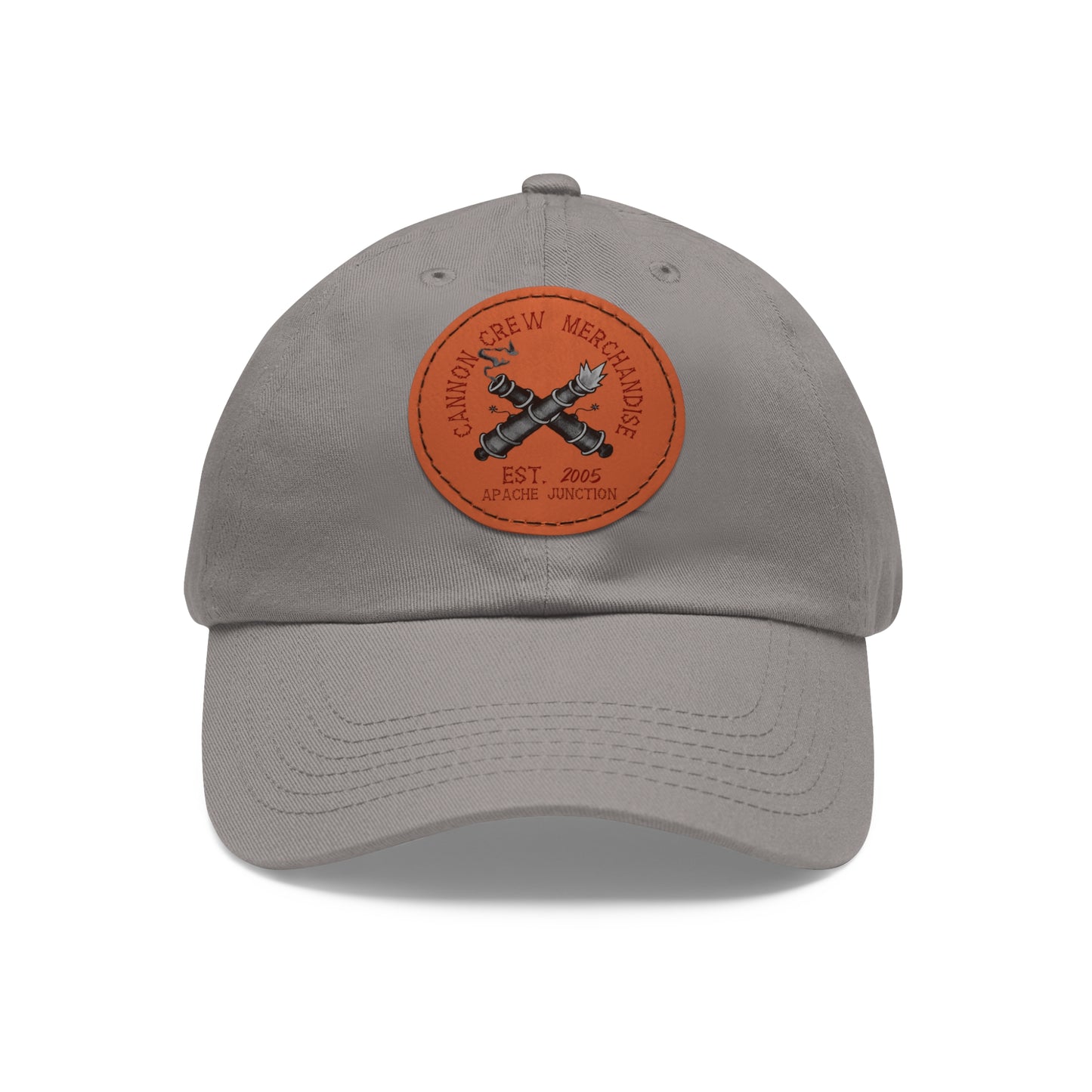 Cannon Crew Merchandise  - Dad Hat with Leather Patch (Round)