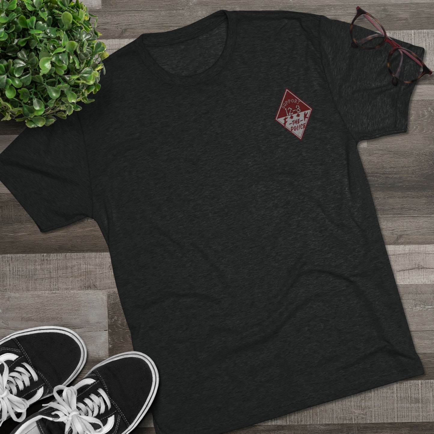Support 12-3  F**K The Police T-Shirt