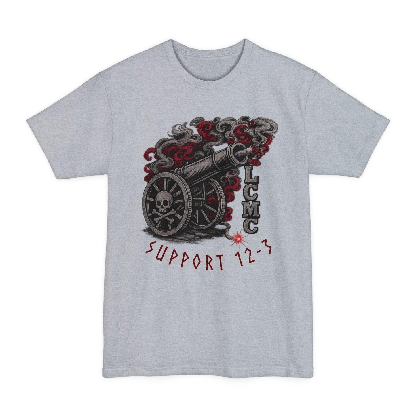 LCMC Cannon Graphic T-Shirt — Smokin' (Beefy Sizes)