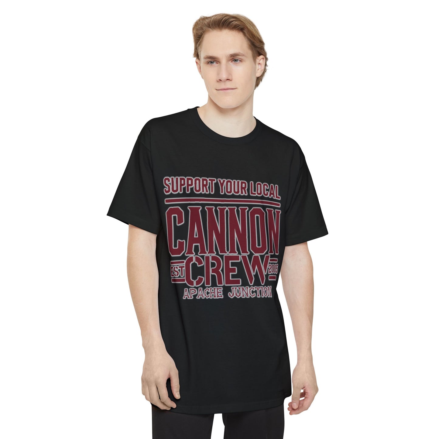 Support Your Local Cannon Crew T-Shirt — Apache Junction Established 2005
