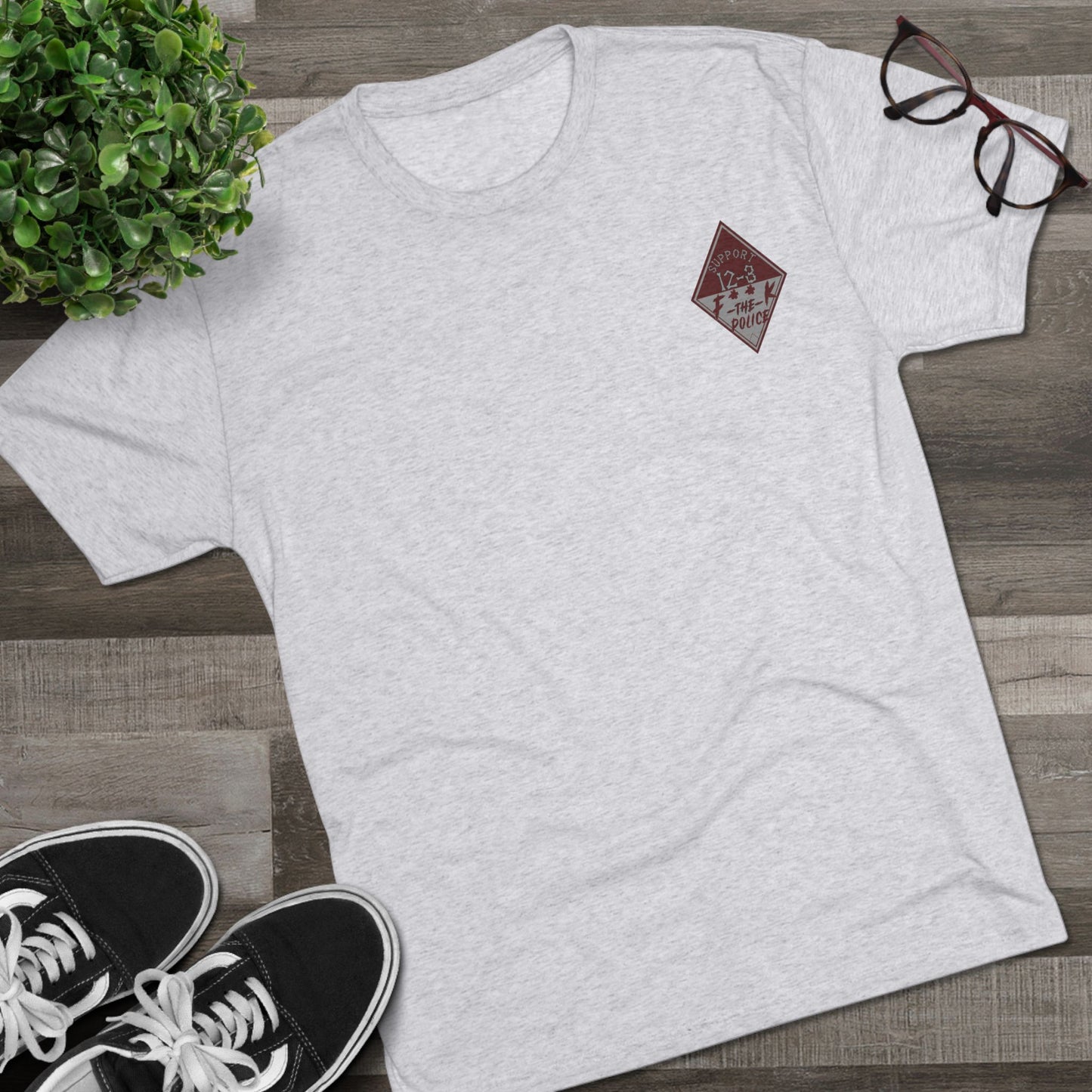 Support 12-3  F**K The Police T-Shirt