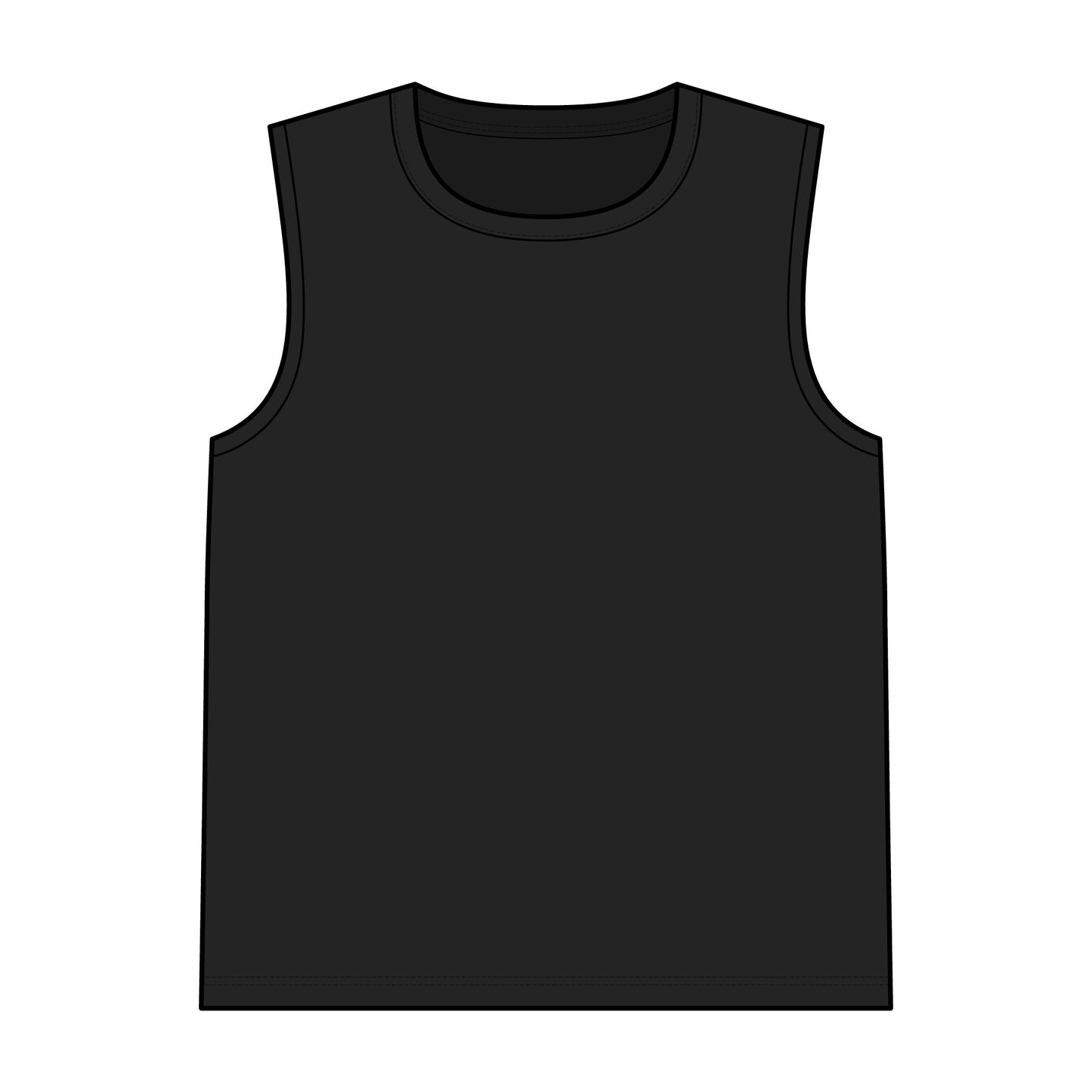 Support LC Muscle Tank — Retro Script Logo Tank Top