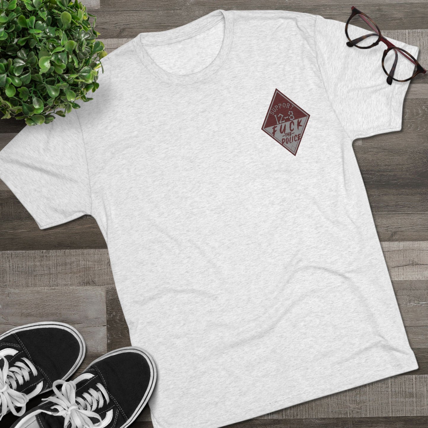 Support 12-3 FUCK THE POLICE t-shirt