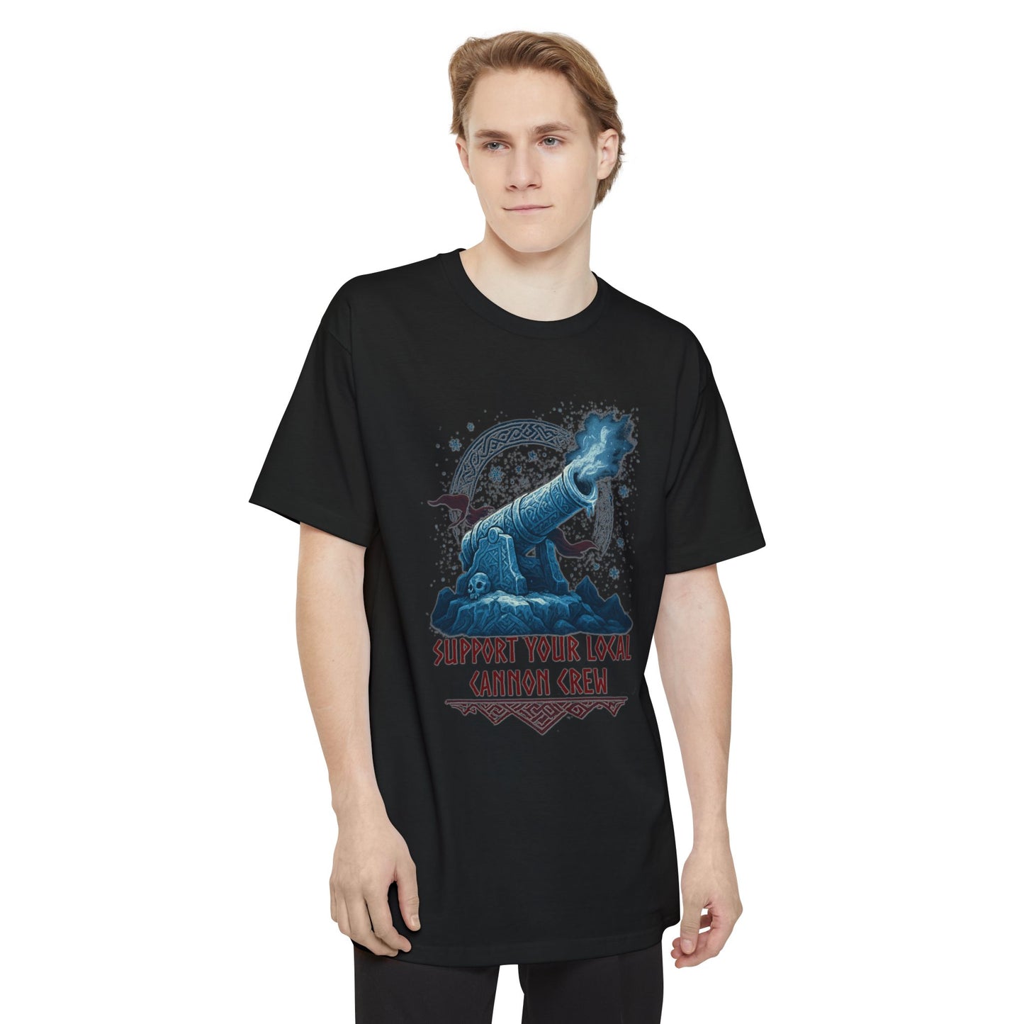 Support Your Local Cannon Crew - Ice Cannon T-Shirt (Beefy Size)