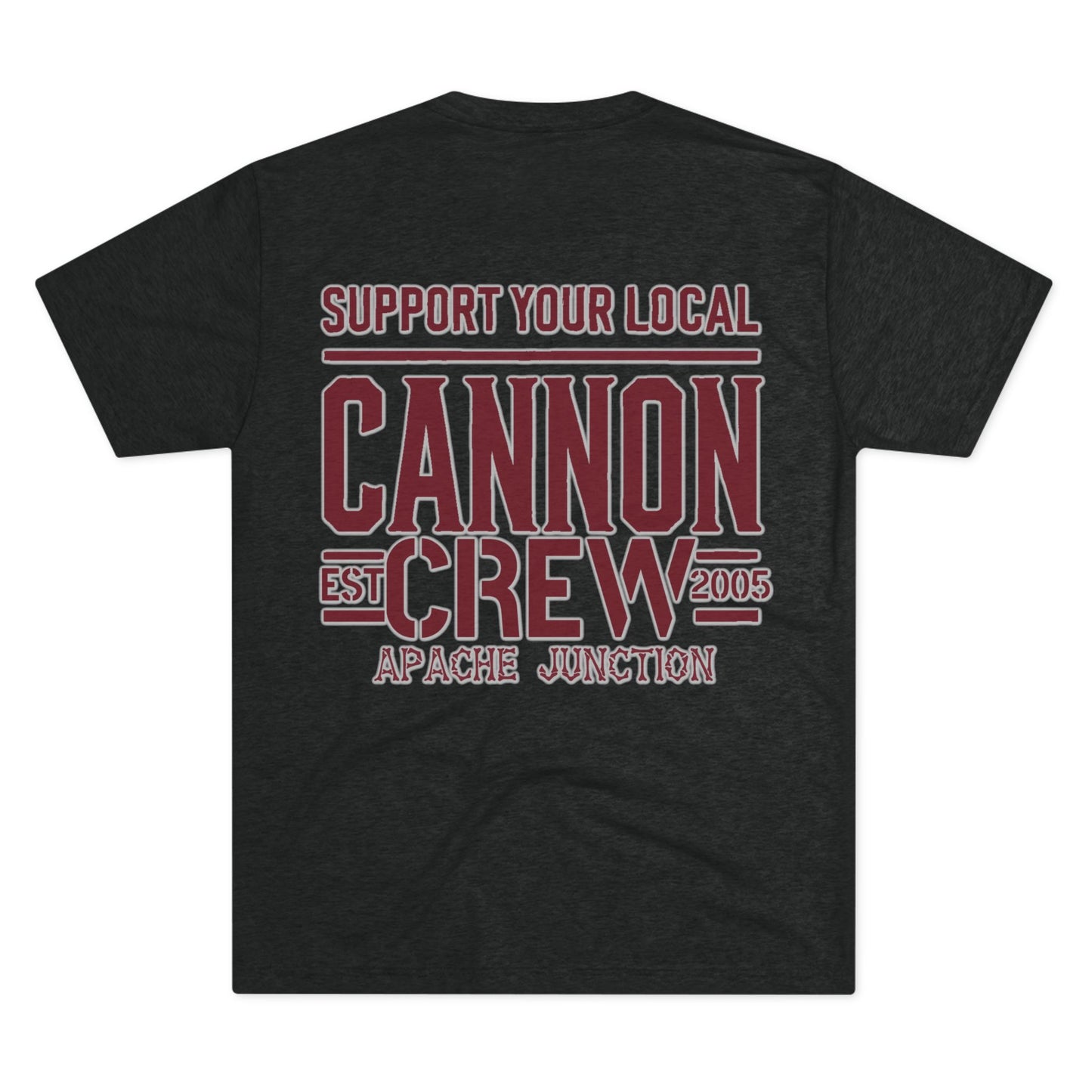 Ultra Soft Crew Tee - Support Cannon Crew Design