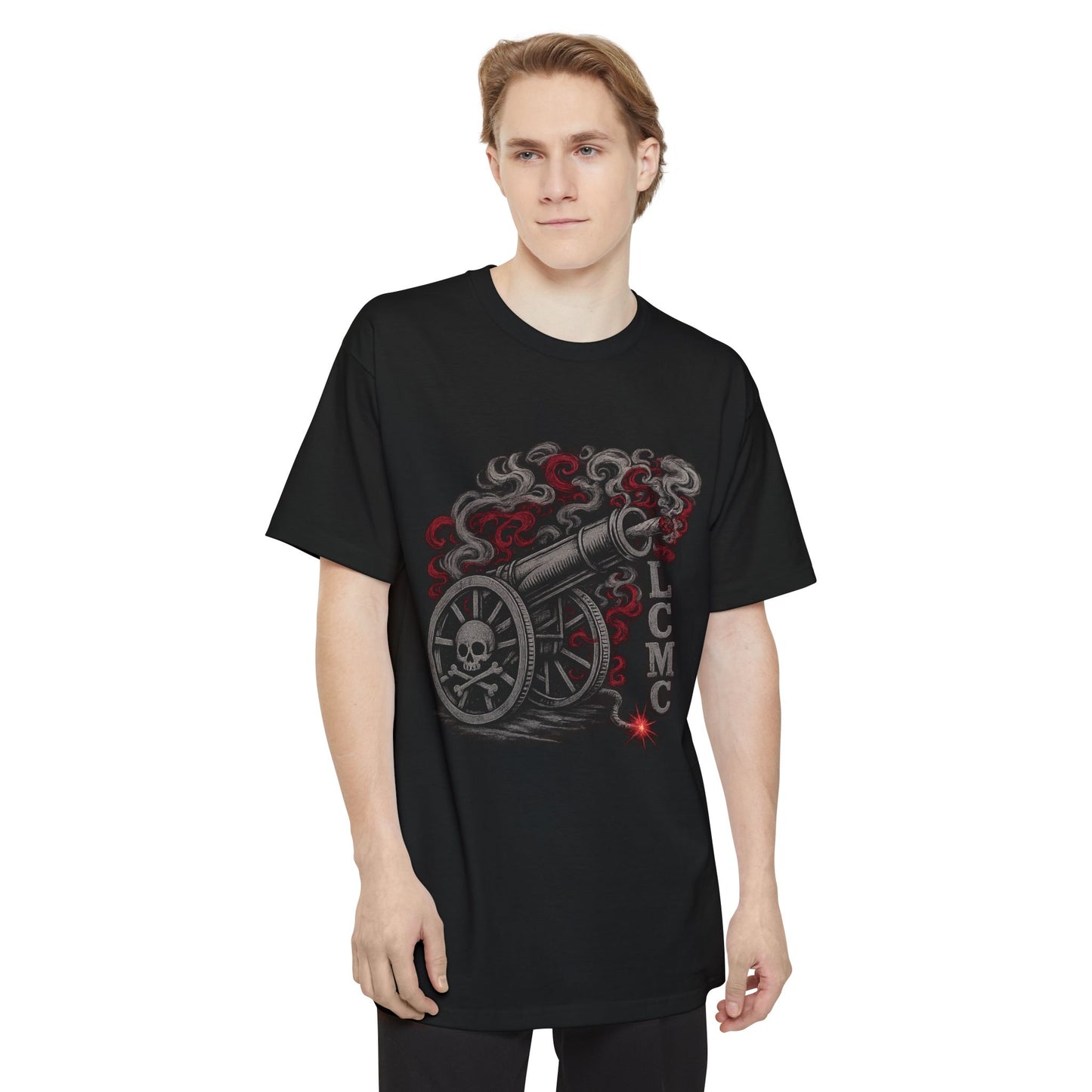 LCMC Cannon Graphic T-Shirt — Smokin' (Beefy Sizes)