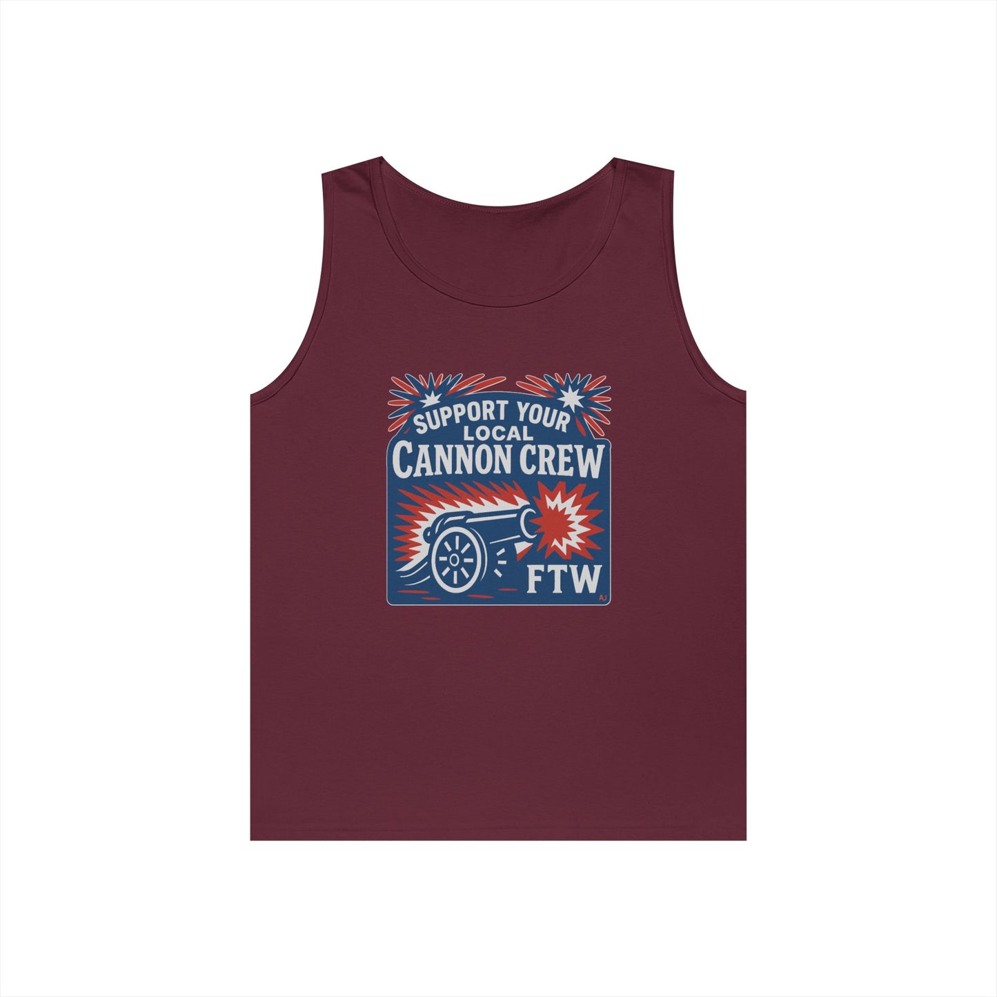 Support Your Local Cannon Crew Tank Top